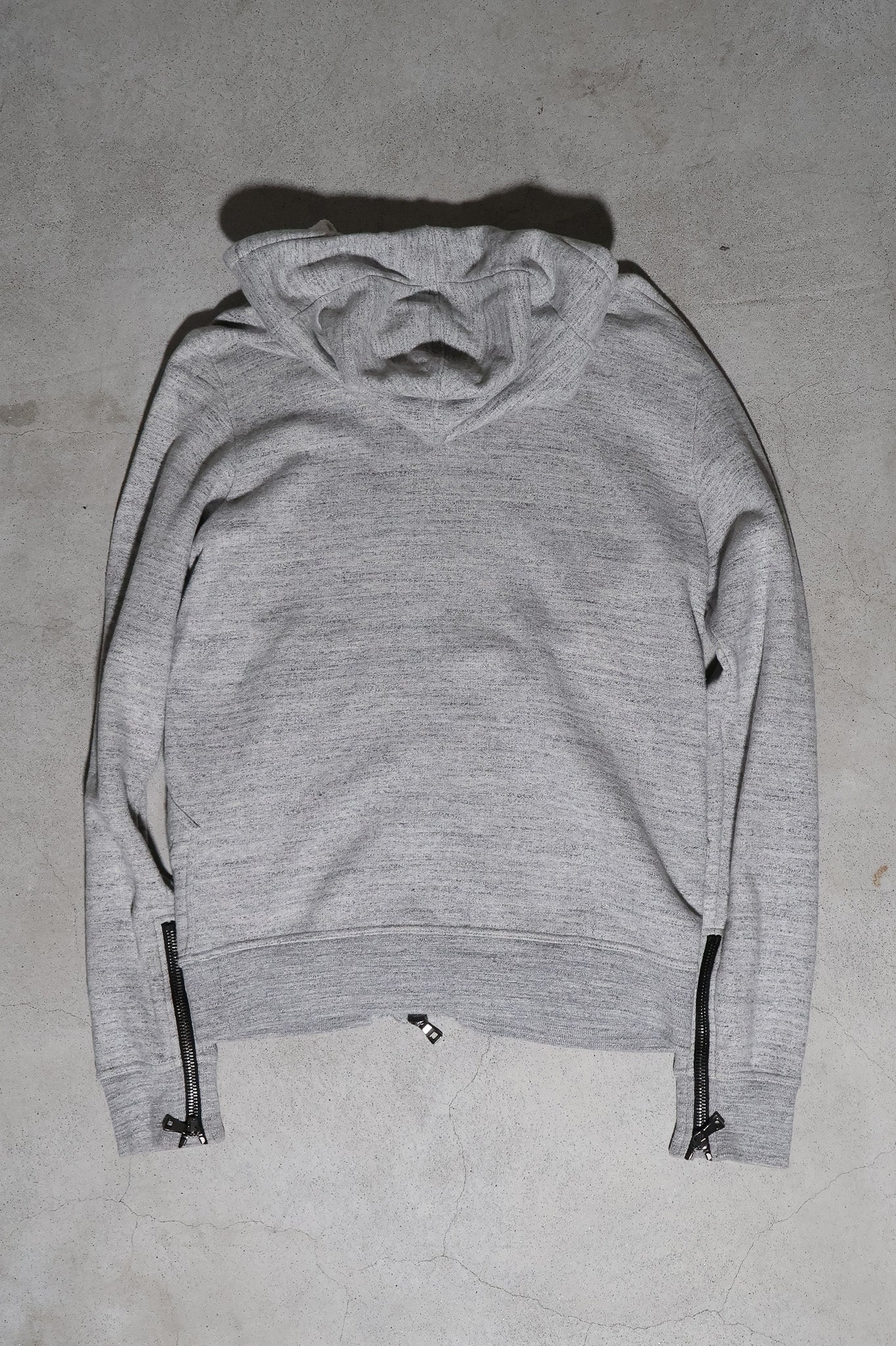 Balmain AW12 Mask Zip Up Hoodie