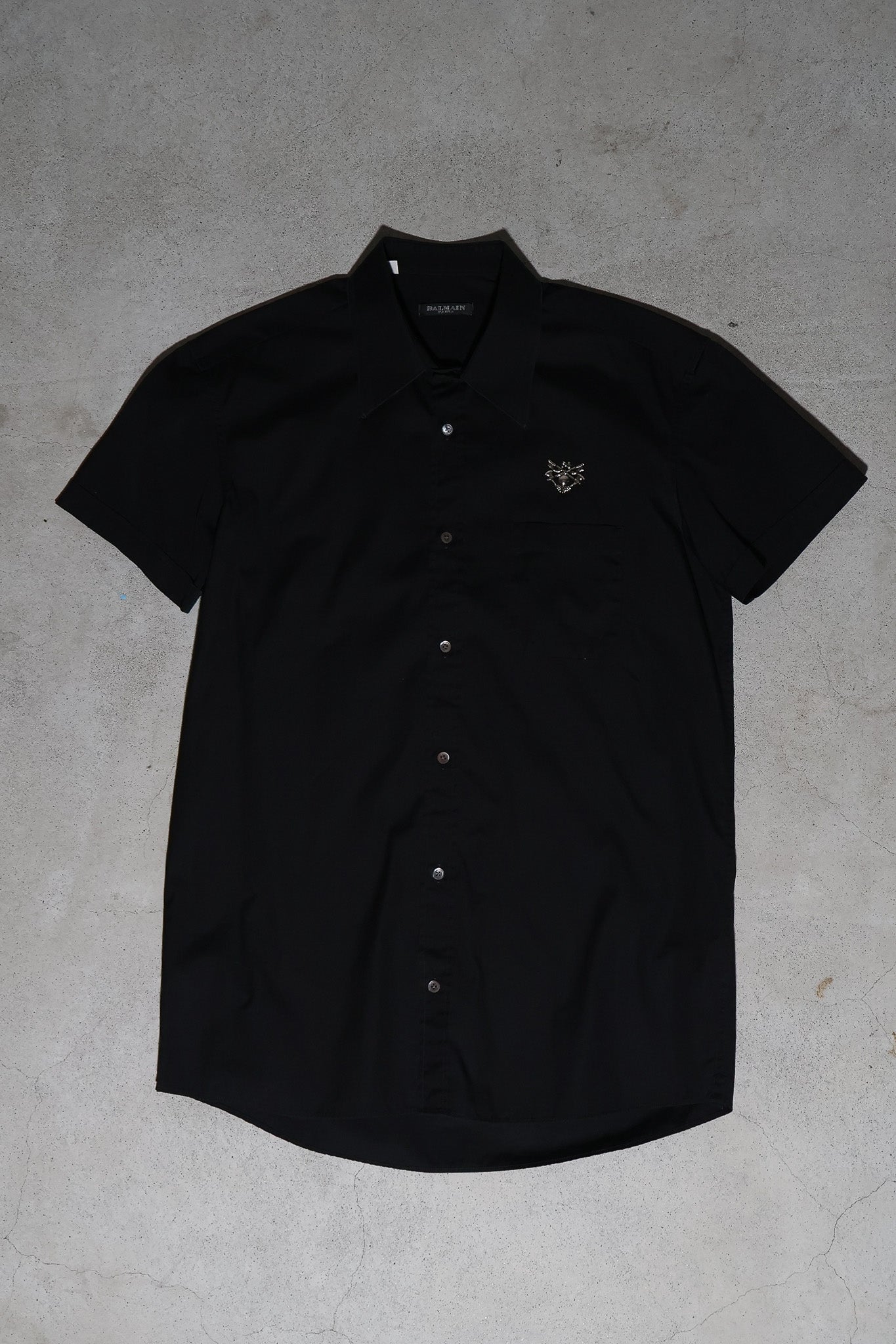 Balmain SS11 Emblem Pin Shirt