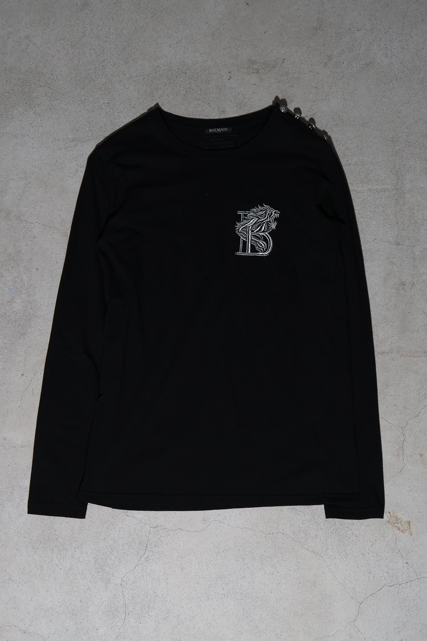 Balmain AW16 Tiger Embroidered Shirt