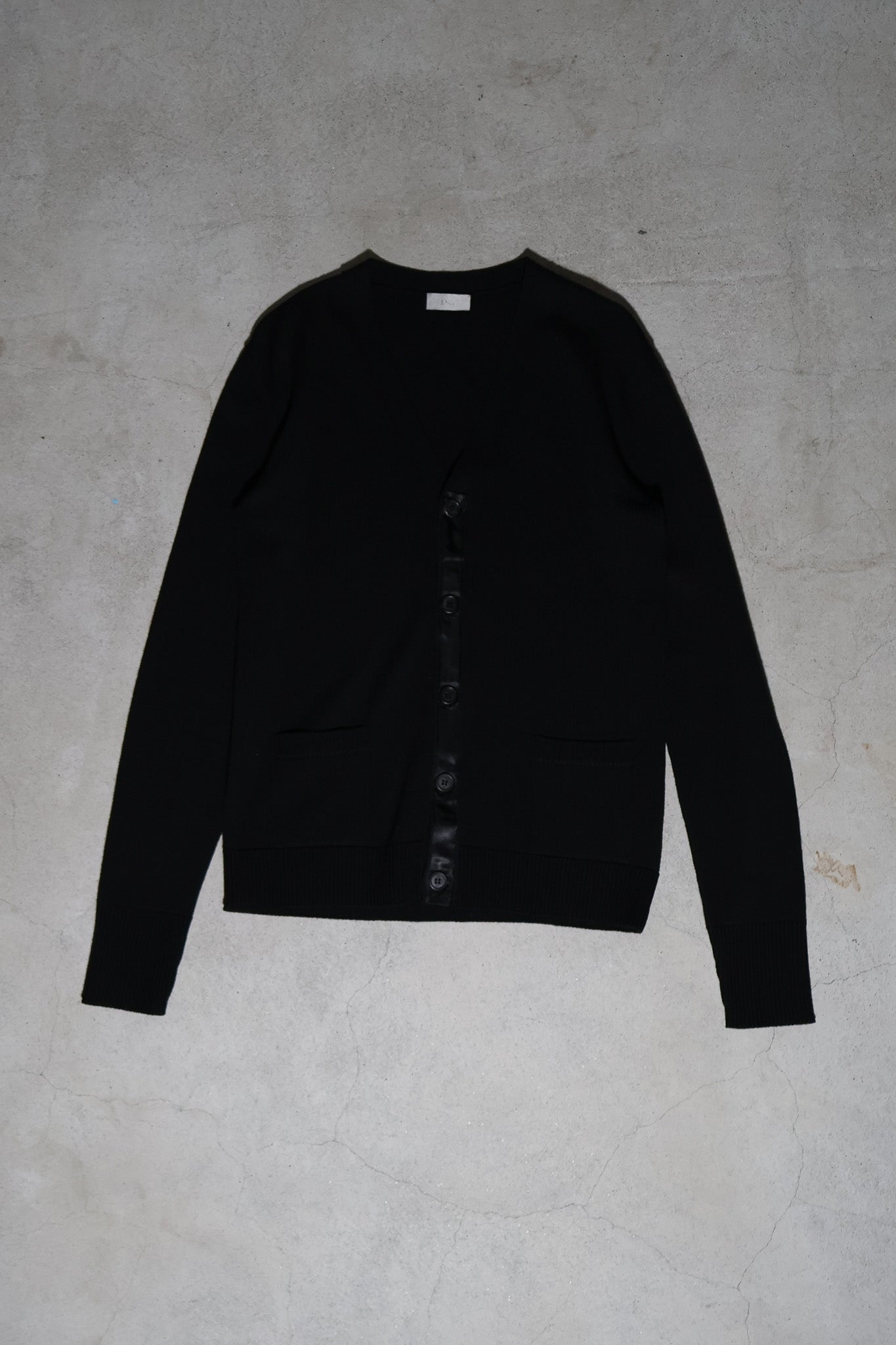 Dior Homme AW06 Runway Satin Wool Cardigan