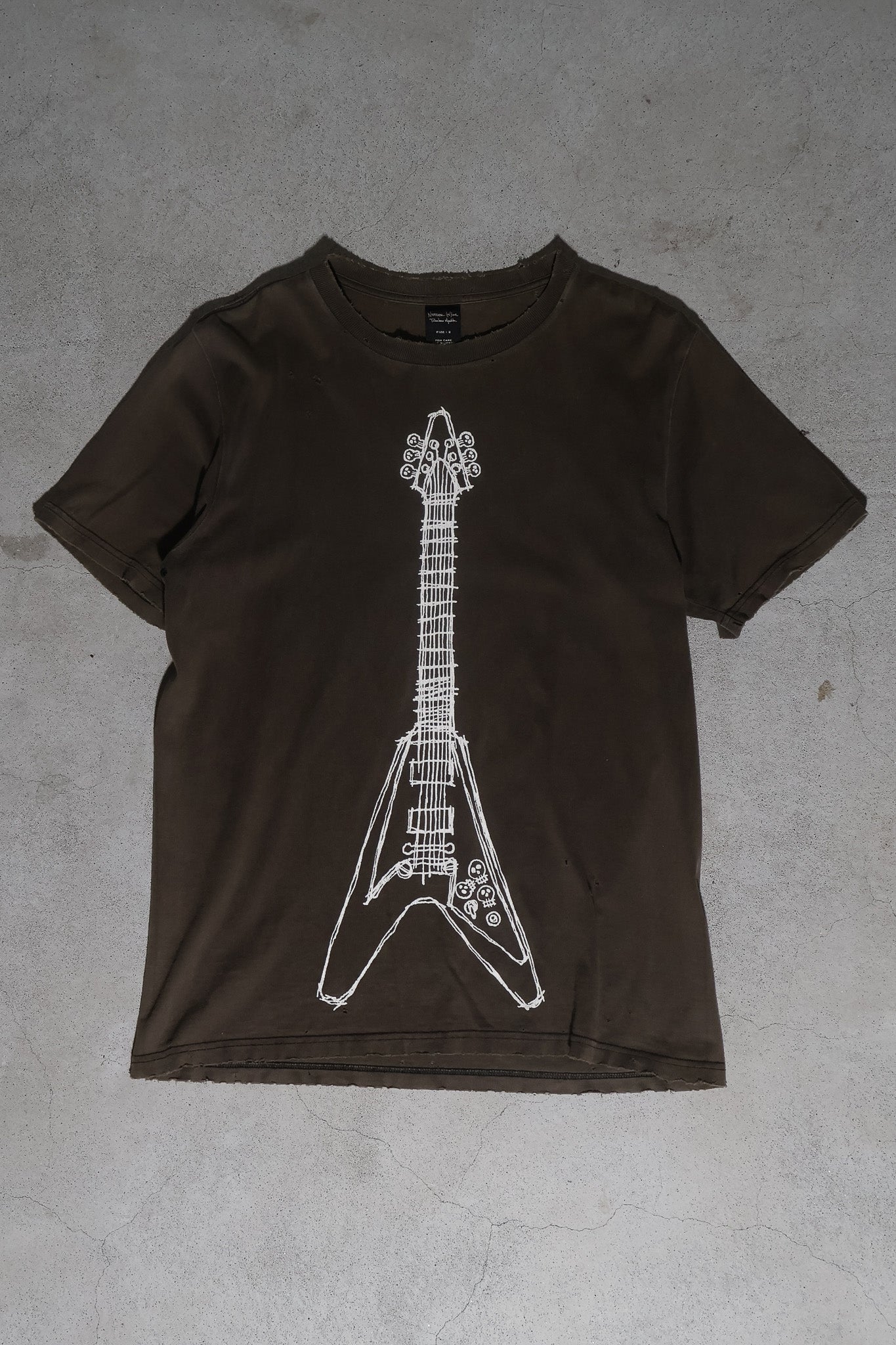 Number (N)ine SS04 Distressed Tee