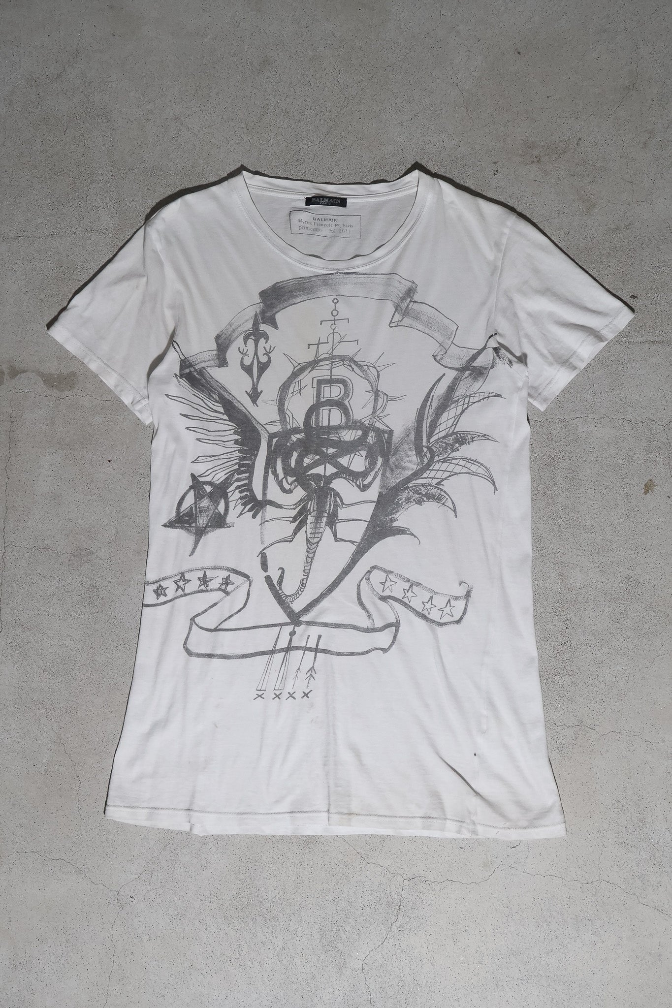 Balmain SS11 Emblem Shirt