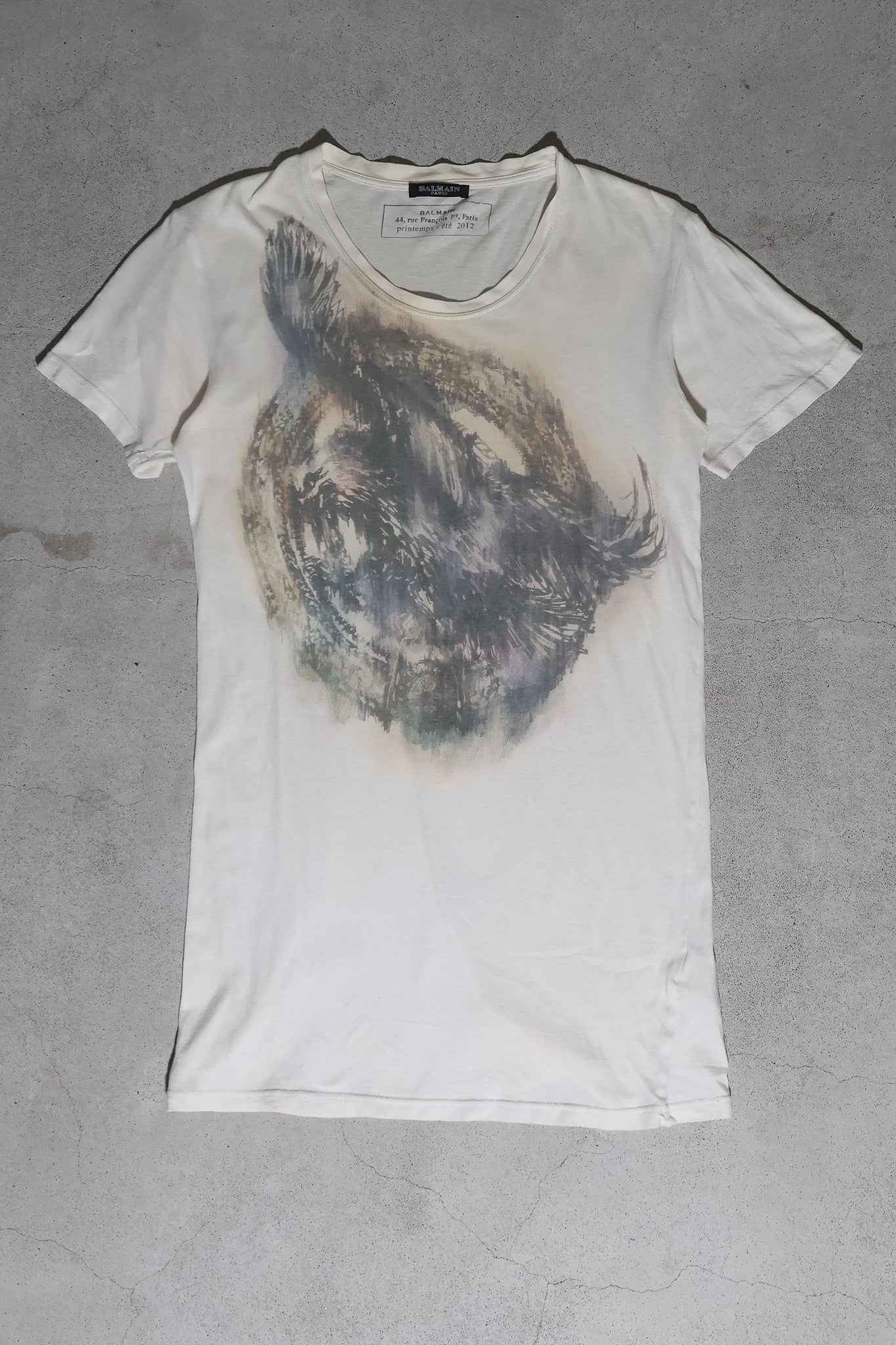 Balmain SS12 Feather Shirt