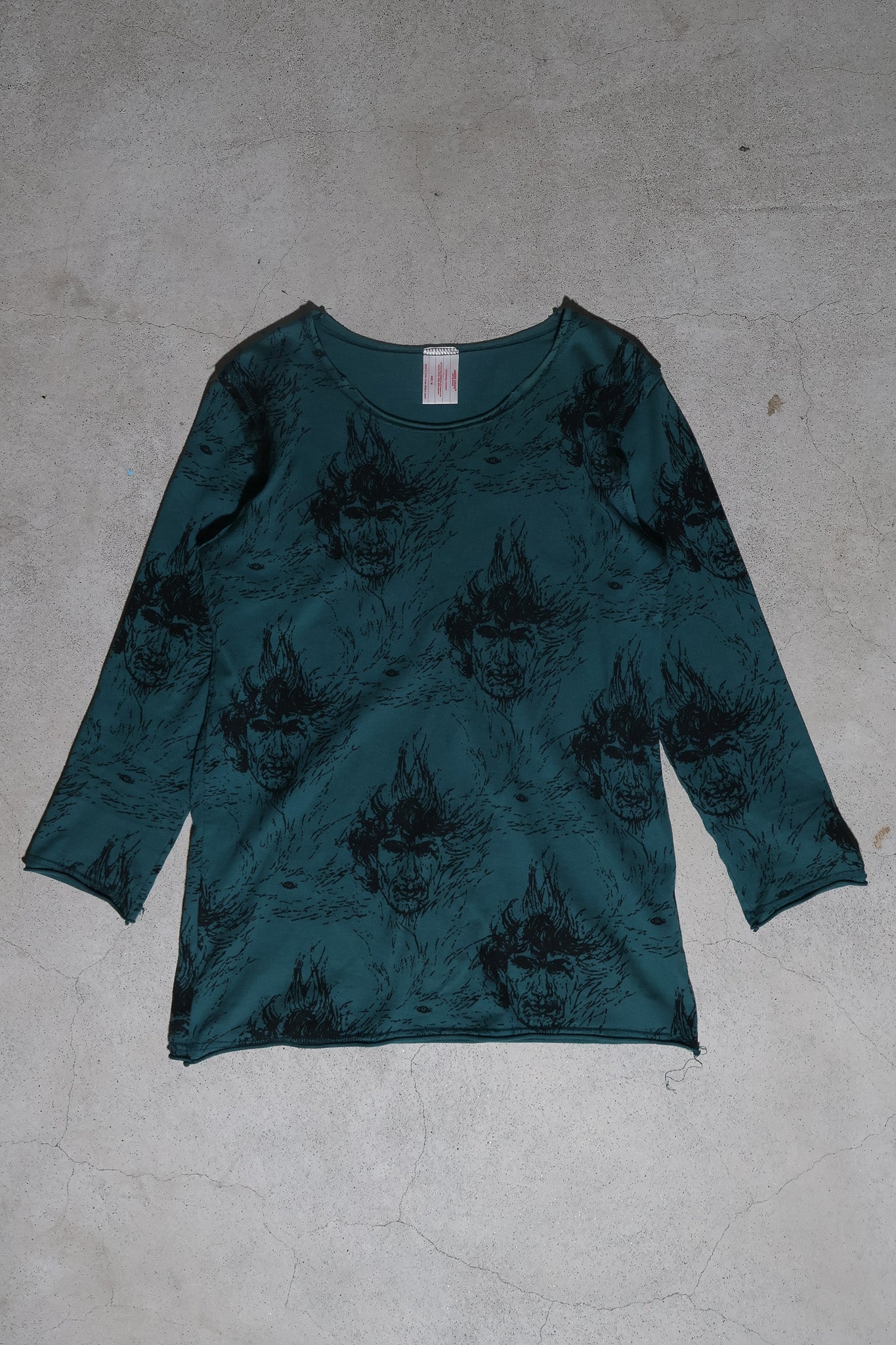 Undercover AW02 Witches Cell Division Long Sleeve Shirt