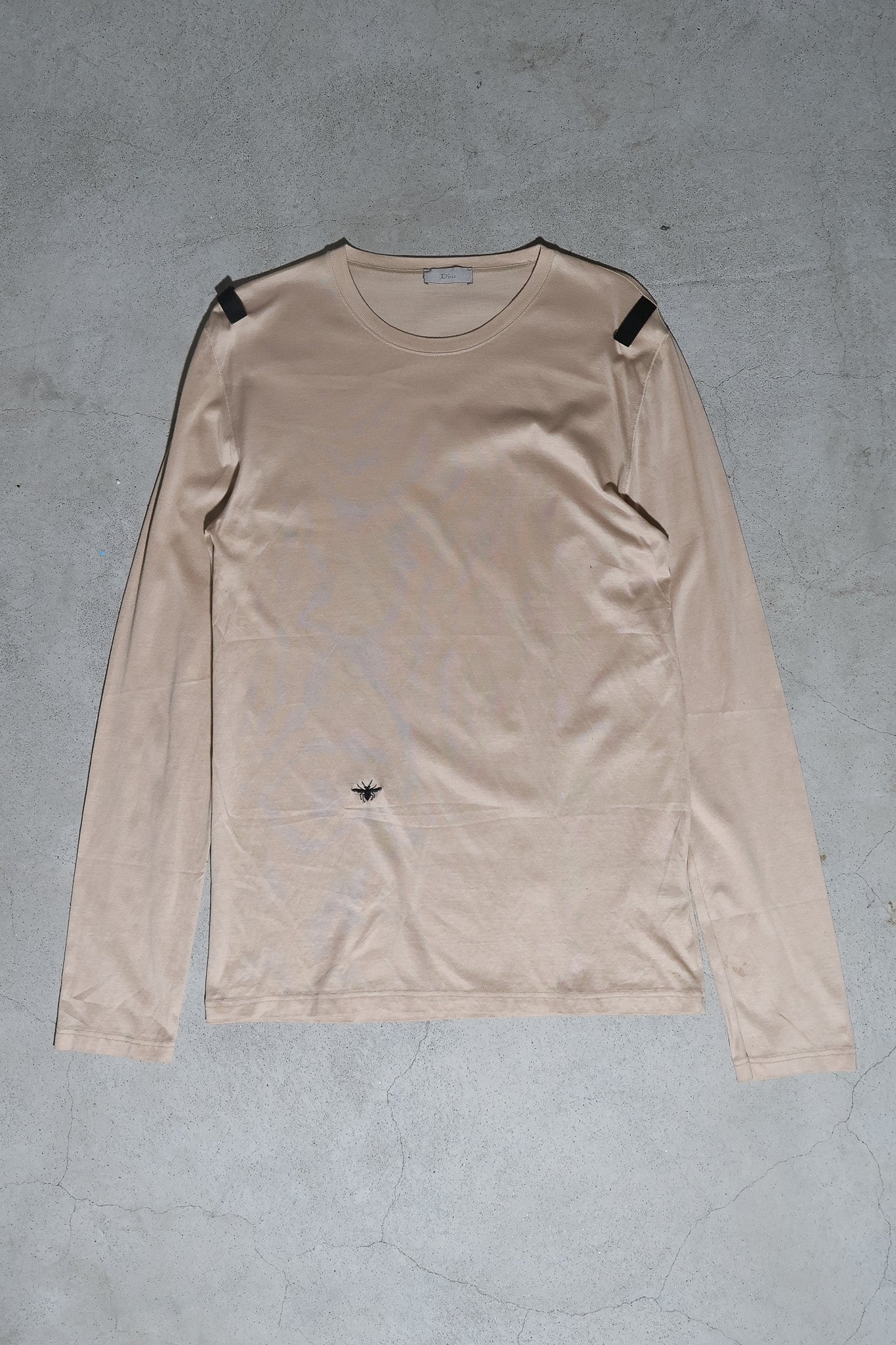 Dior Homme SS04 Leather Epaulette Shirt