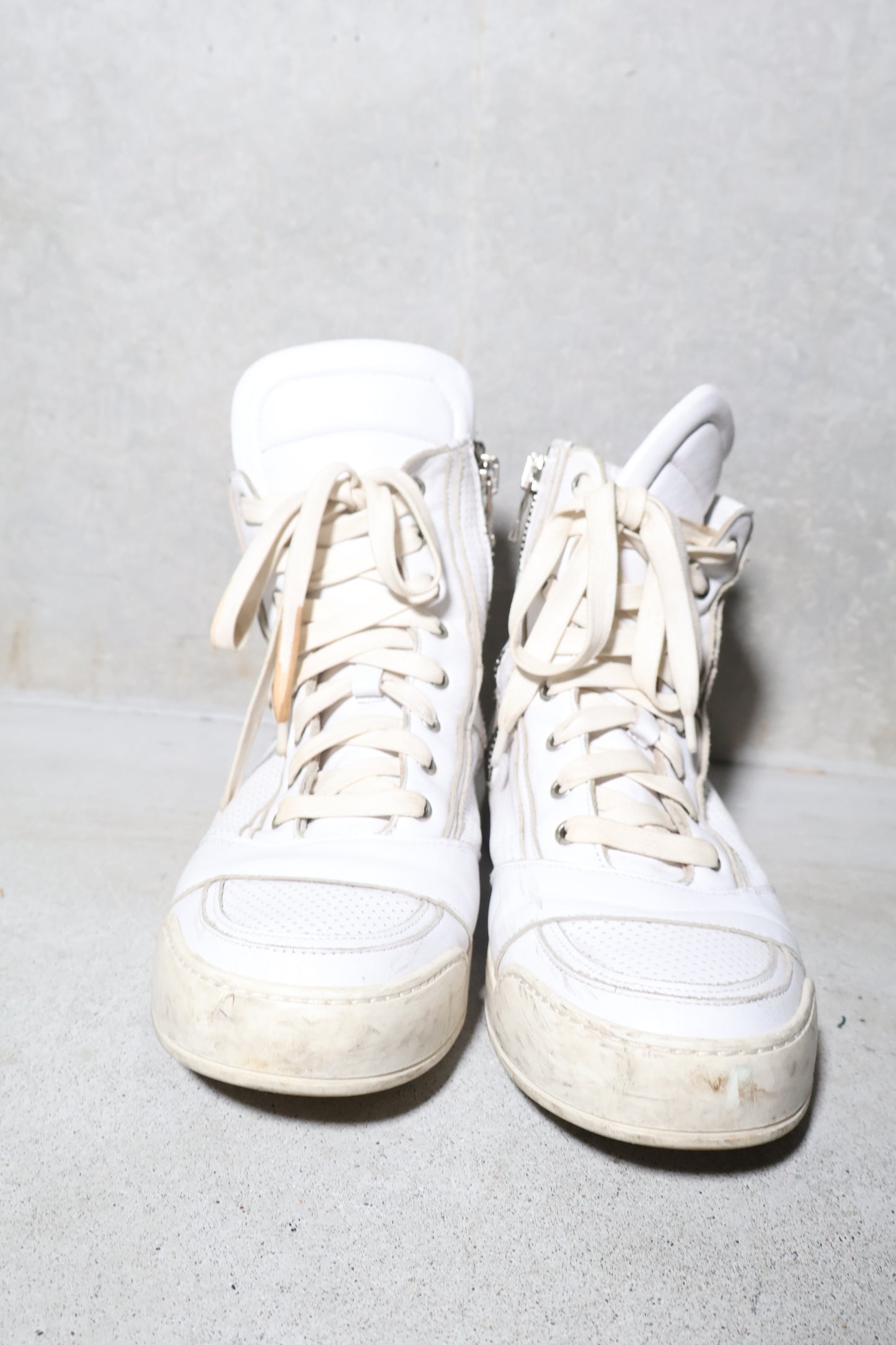 Balmain SS12 High Top Sneakers