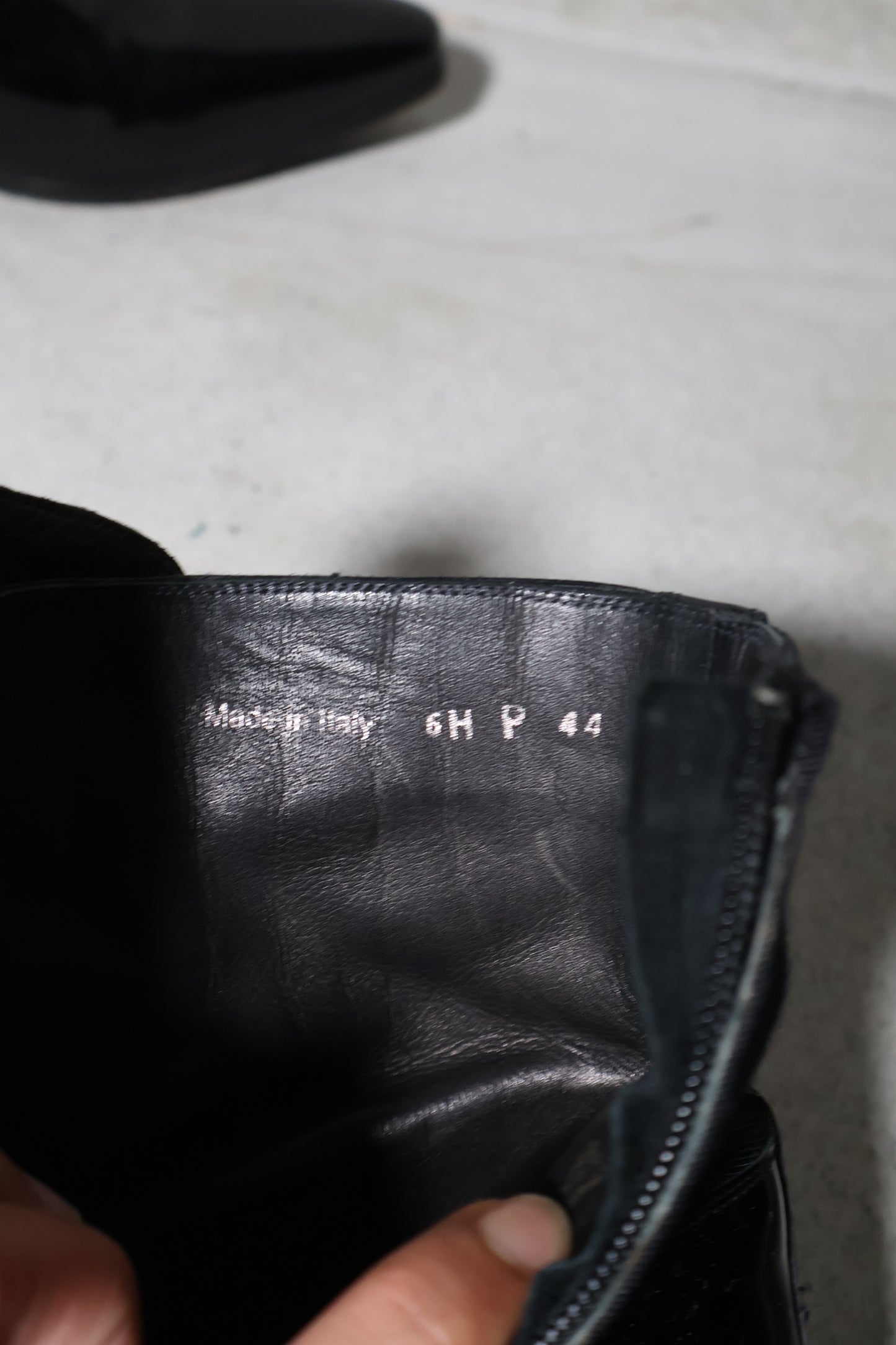 Dior Homme AW06 Button Up Boots