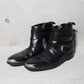 Balmain Double Wrap Buckle Boots