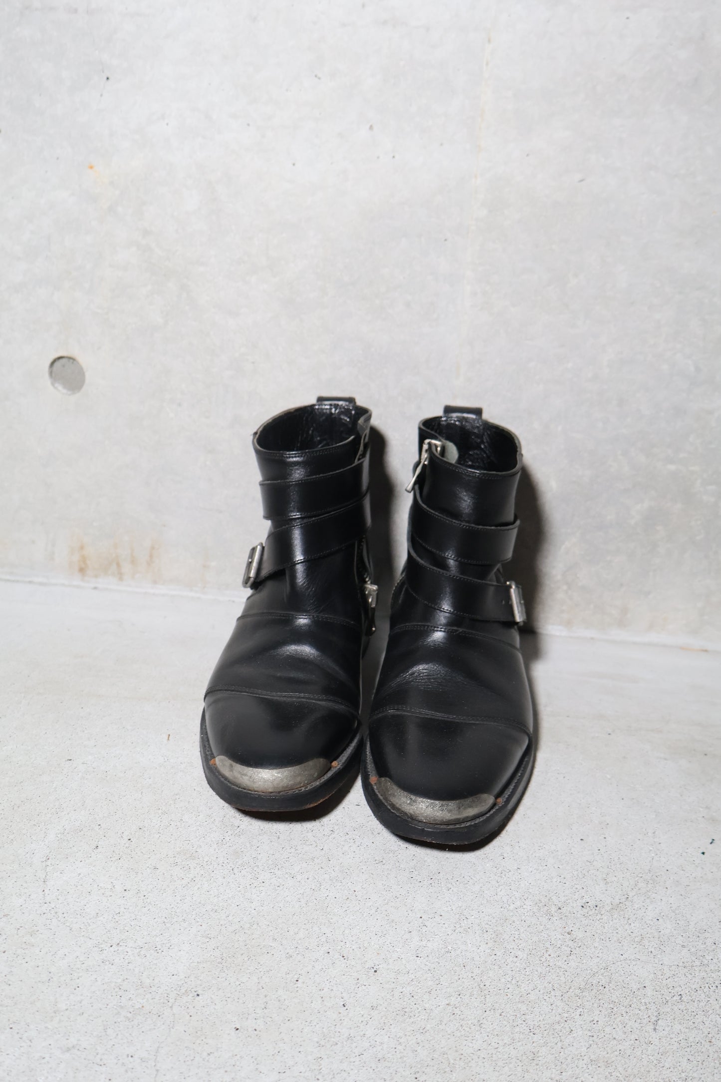 Balmain Double Wrap Buckle Boots