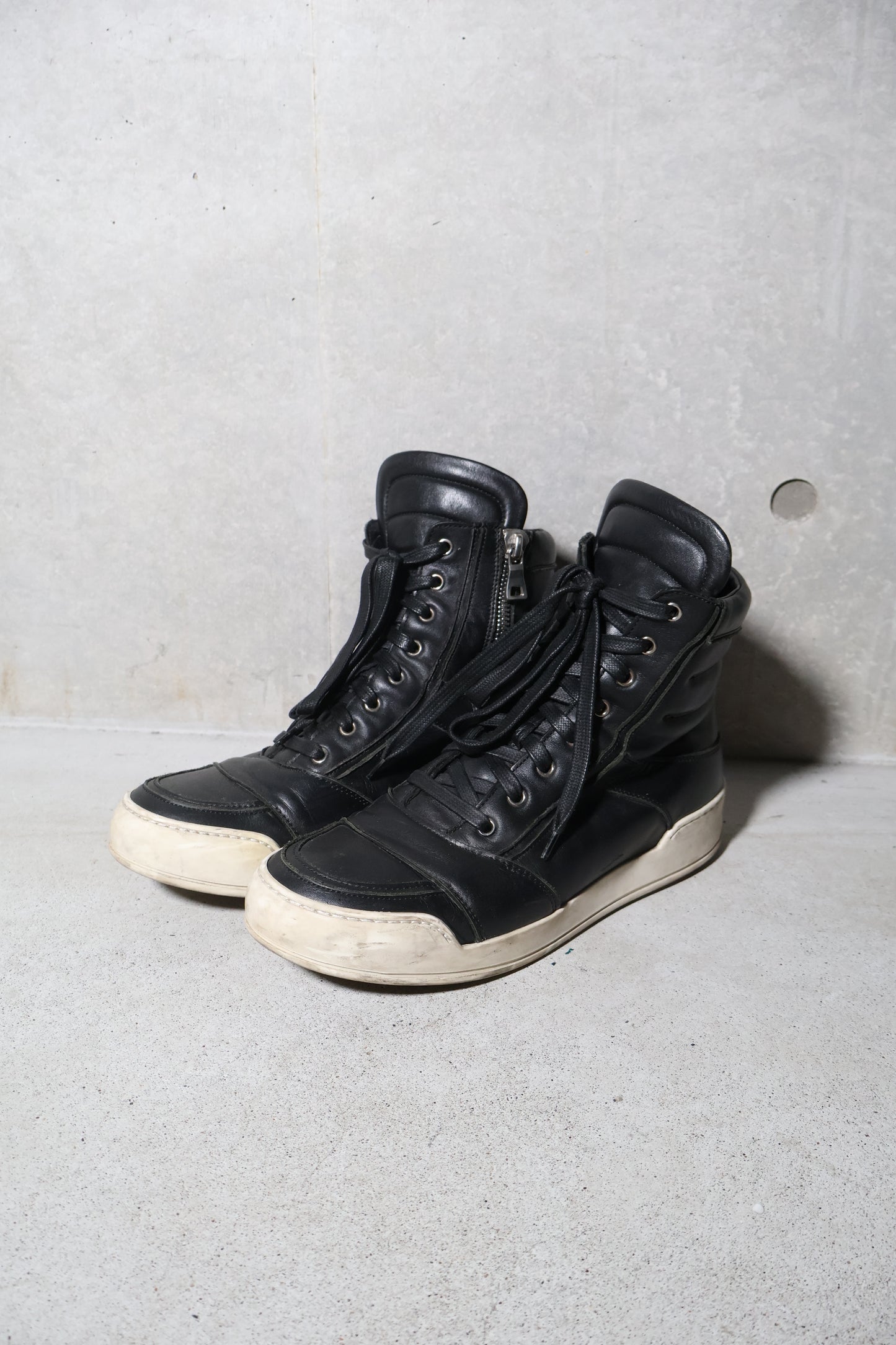 Balmain SS12 High Top Boots