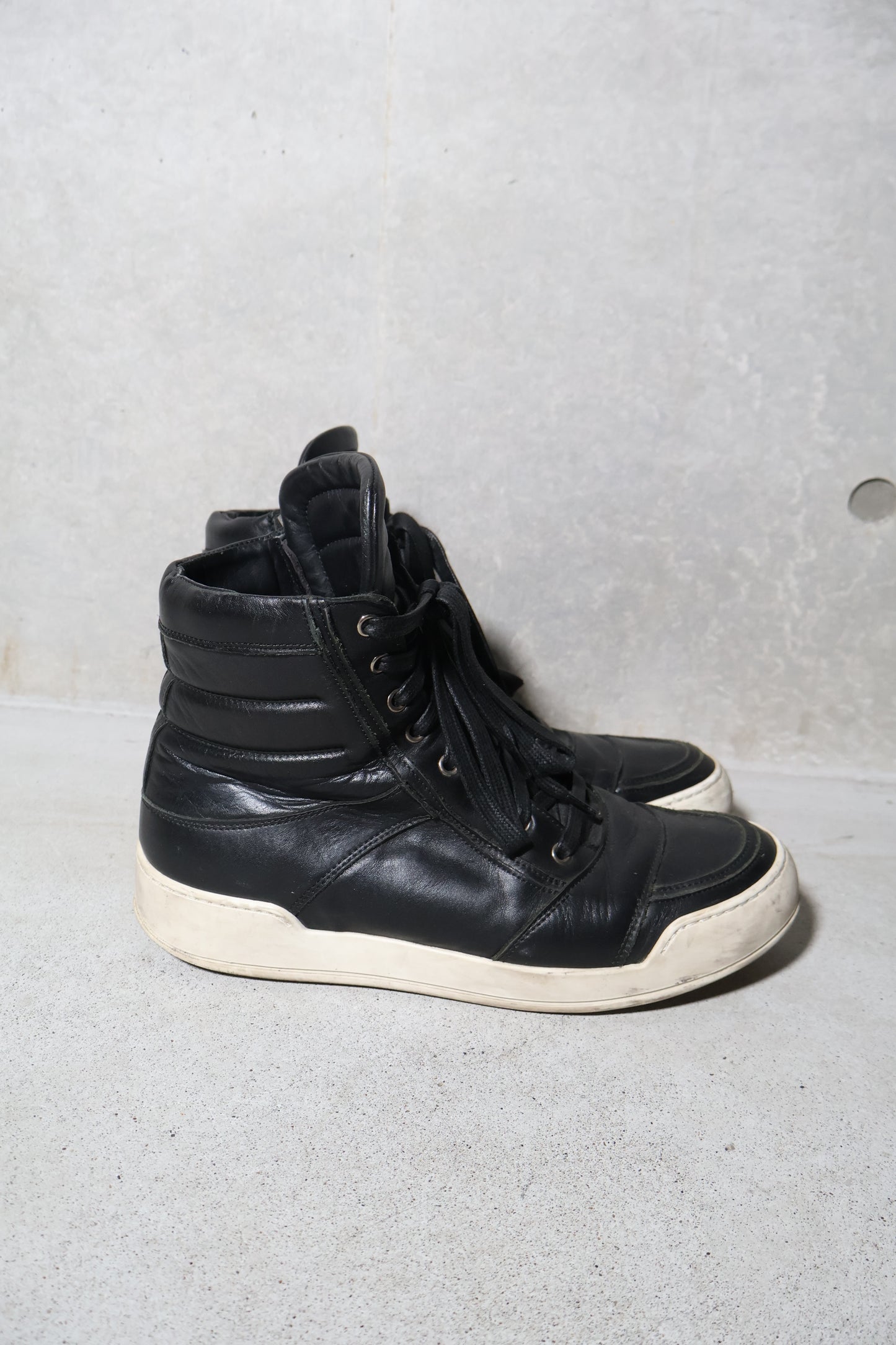 Balmain SS12 High Top Boots