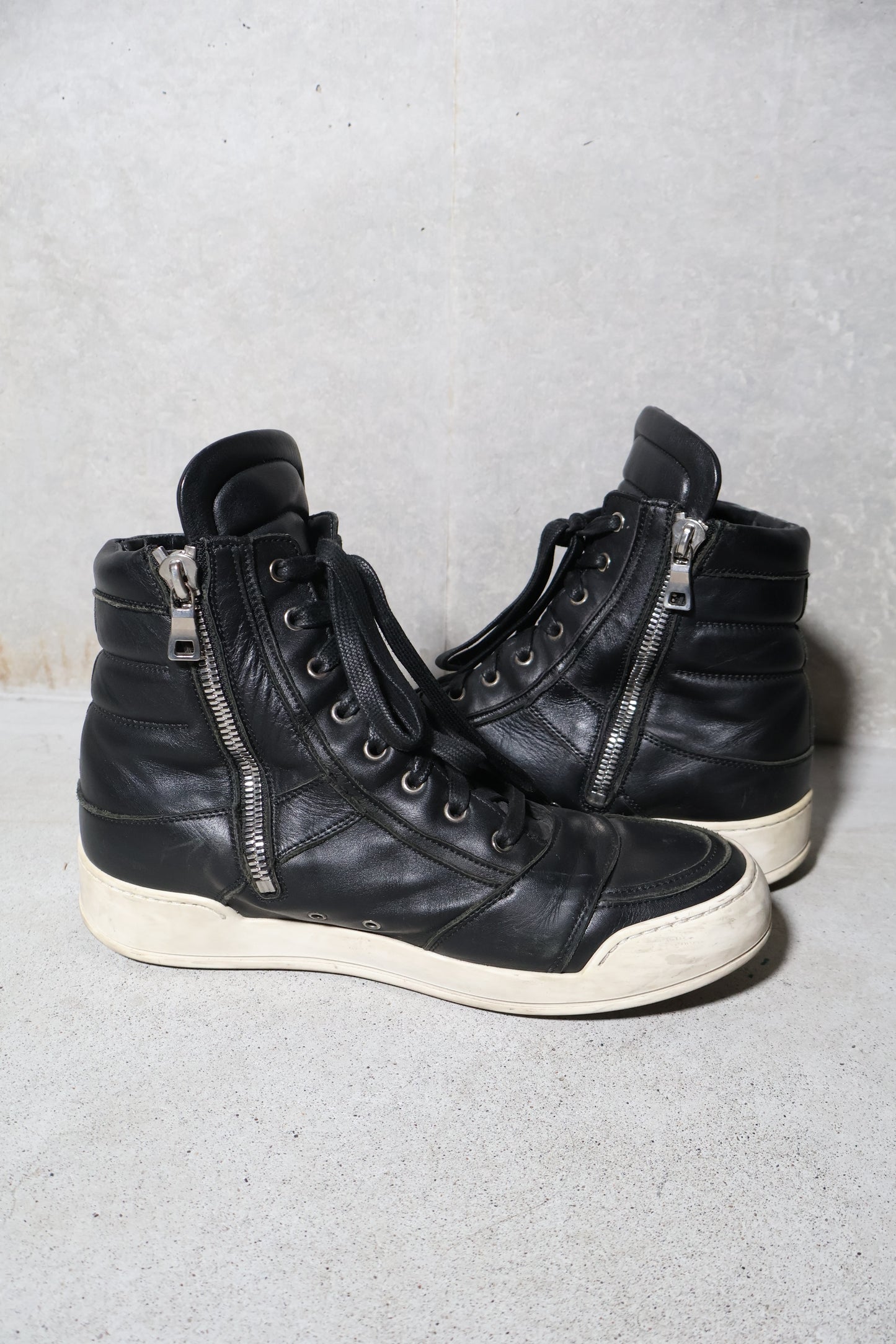 Balmain SS12 High Top Boots