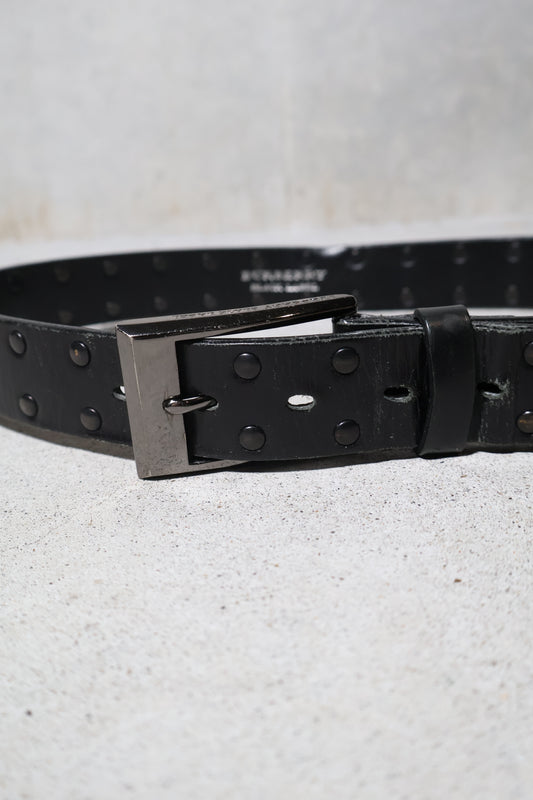 Burberry Black Studded Belt
