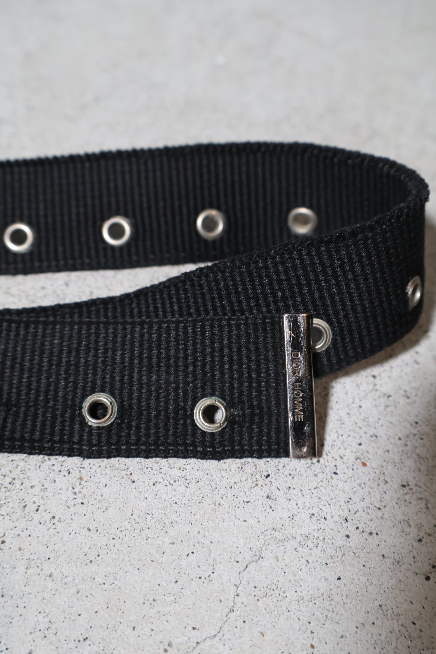 Dior Homme SS04 Eyelet Bee Belt