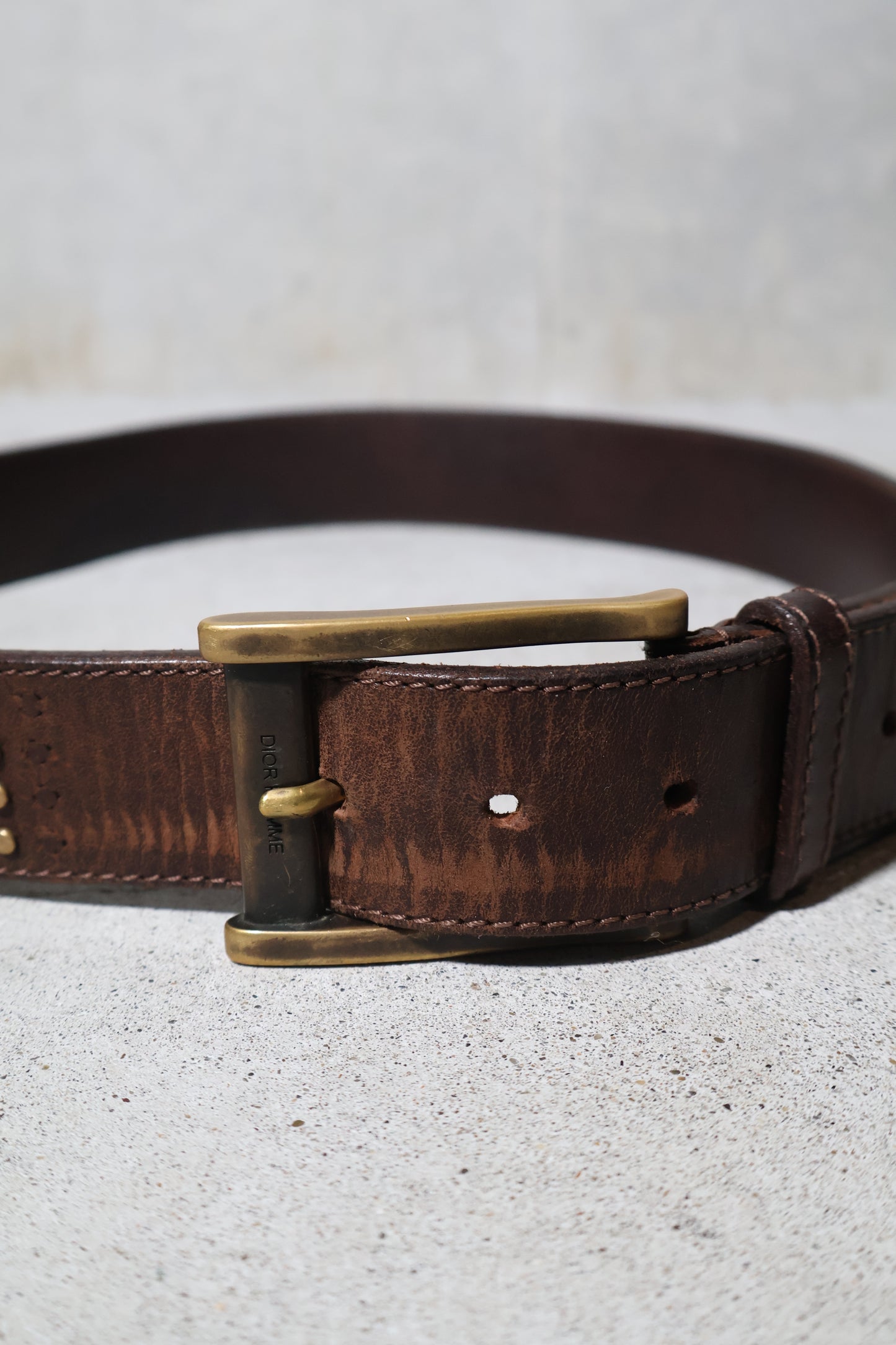 Dior Homme AW05 Studded Belt
