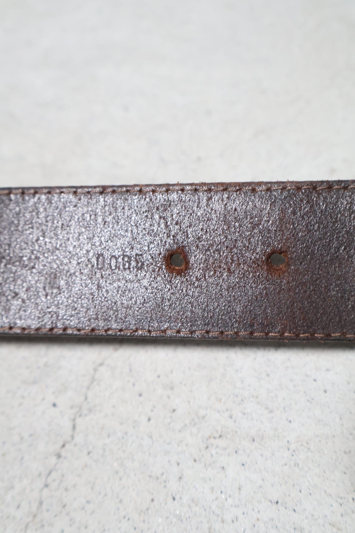 Dior Homme AW05 Studded Belt