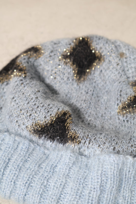 Saint Laurent Paris AW13 Glitter Beanie