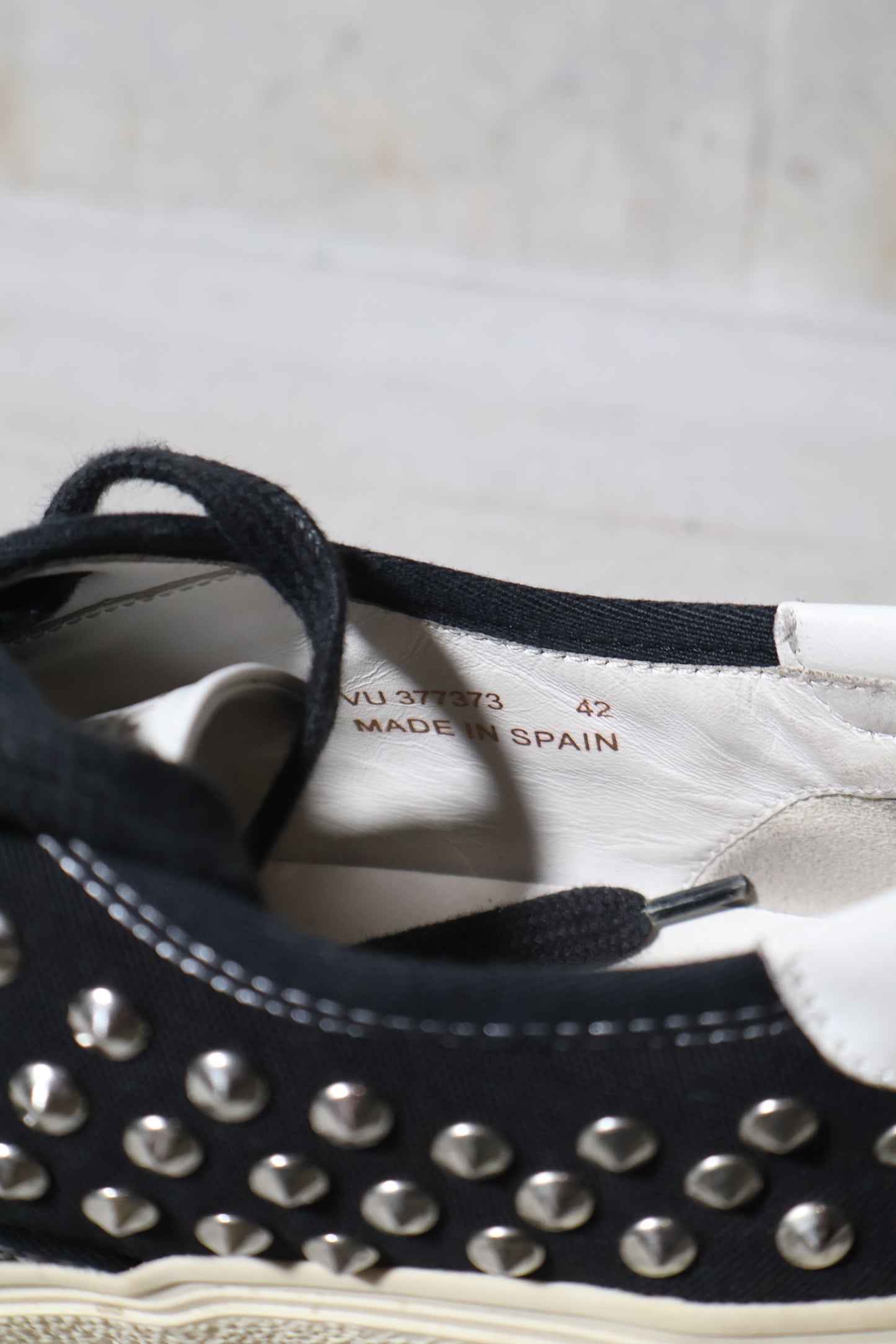 Saint Laurent Paris SS15 Studded Low Top Sneakers