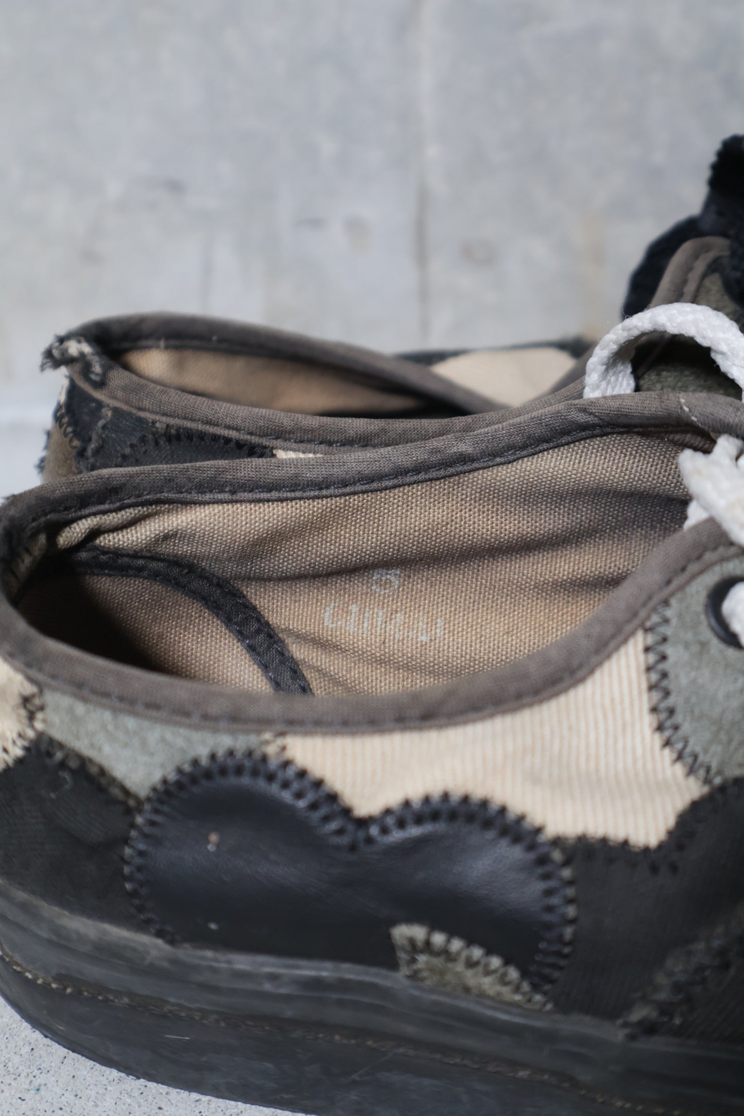 Number (N)ine AW03 Heart Patch Shoes