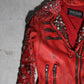 Balmain SS11 Runway Safety Pin Armored Leather Jacket