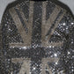 Dior Homme SS06 Runway Glitter Union Jack Blazer