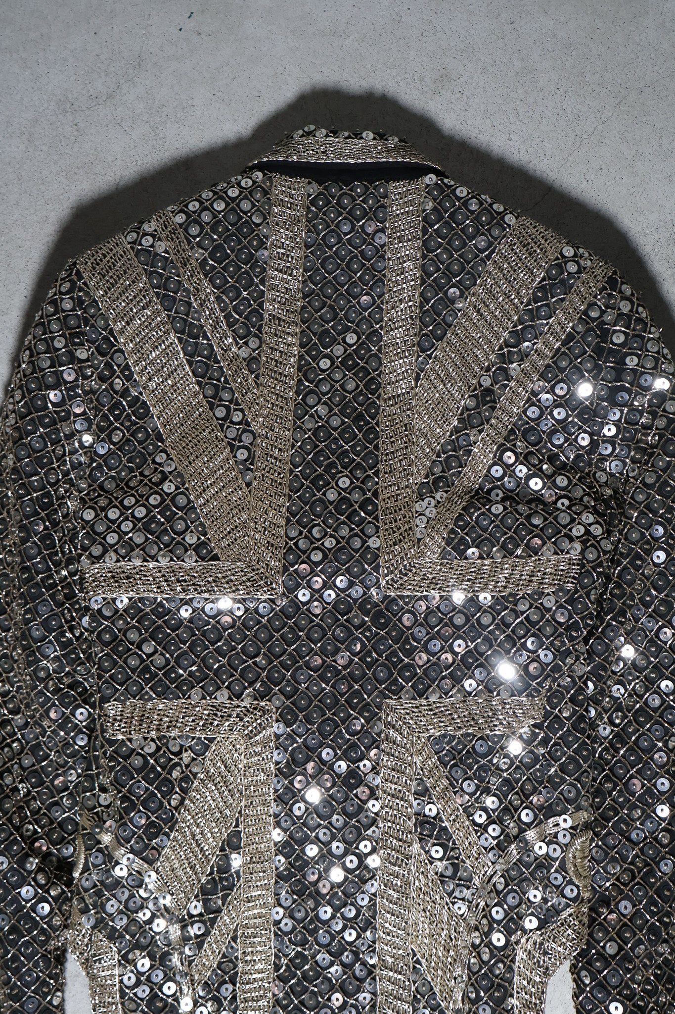 Dior Homme SS06 Runway Glitter Union Jack Blazer
