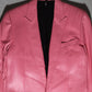 Dior Homme SS05 Runway Pink Leather Blazer