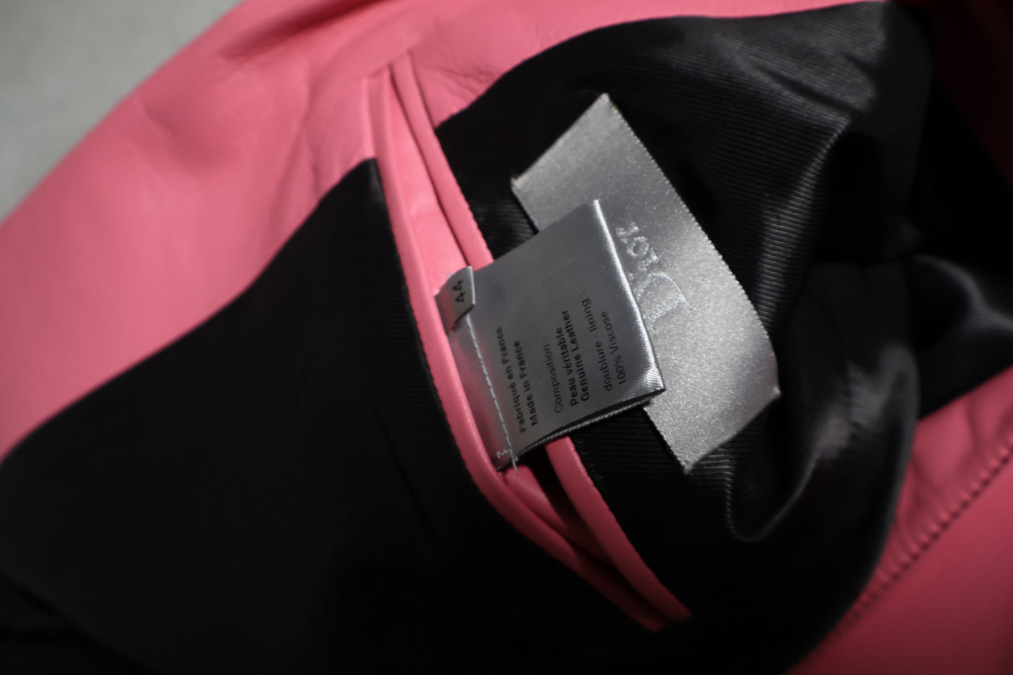 Dior Homme SS05 Runway Pink Leather Blazer