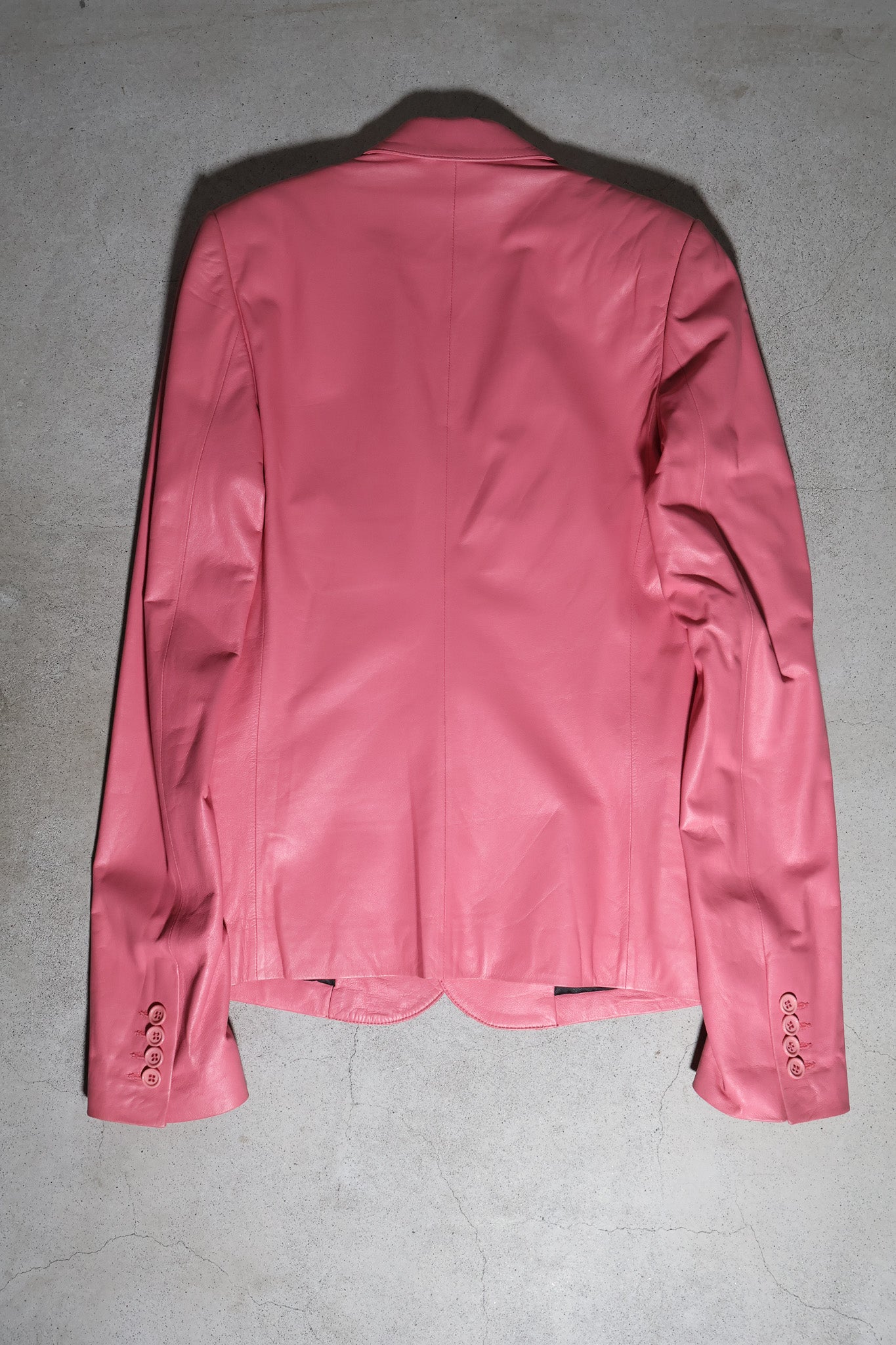 Dior Homme SS05 Runway Pink Leather Blazer