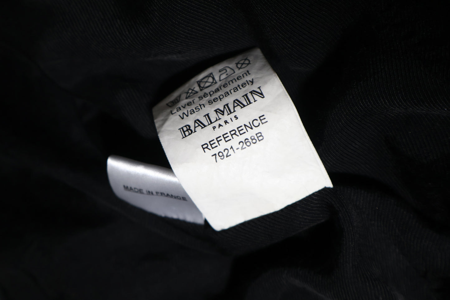 Balmain AW09 Sequin Denim Jacket