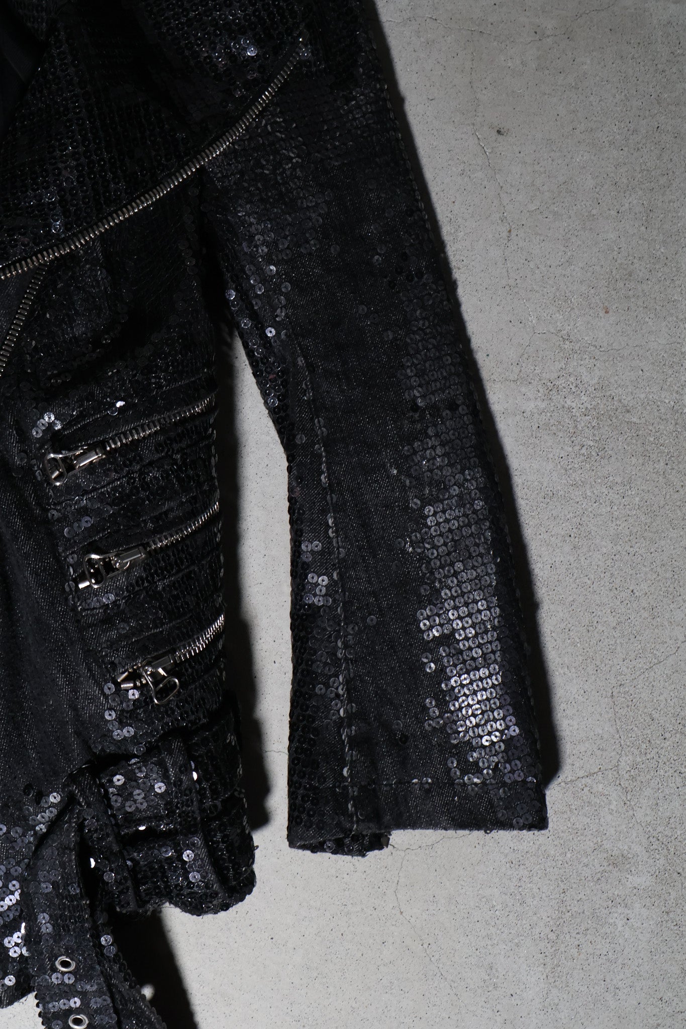Balmain AW09 Sequin Denim Jacket