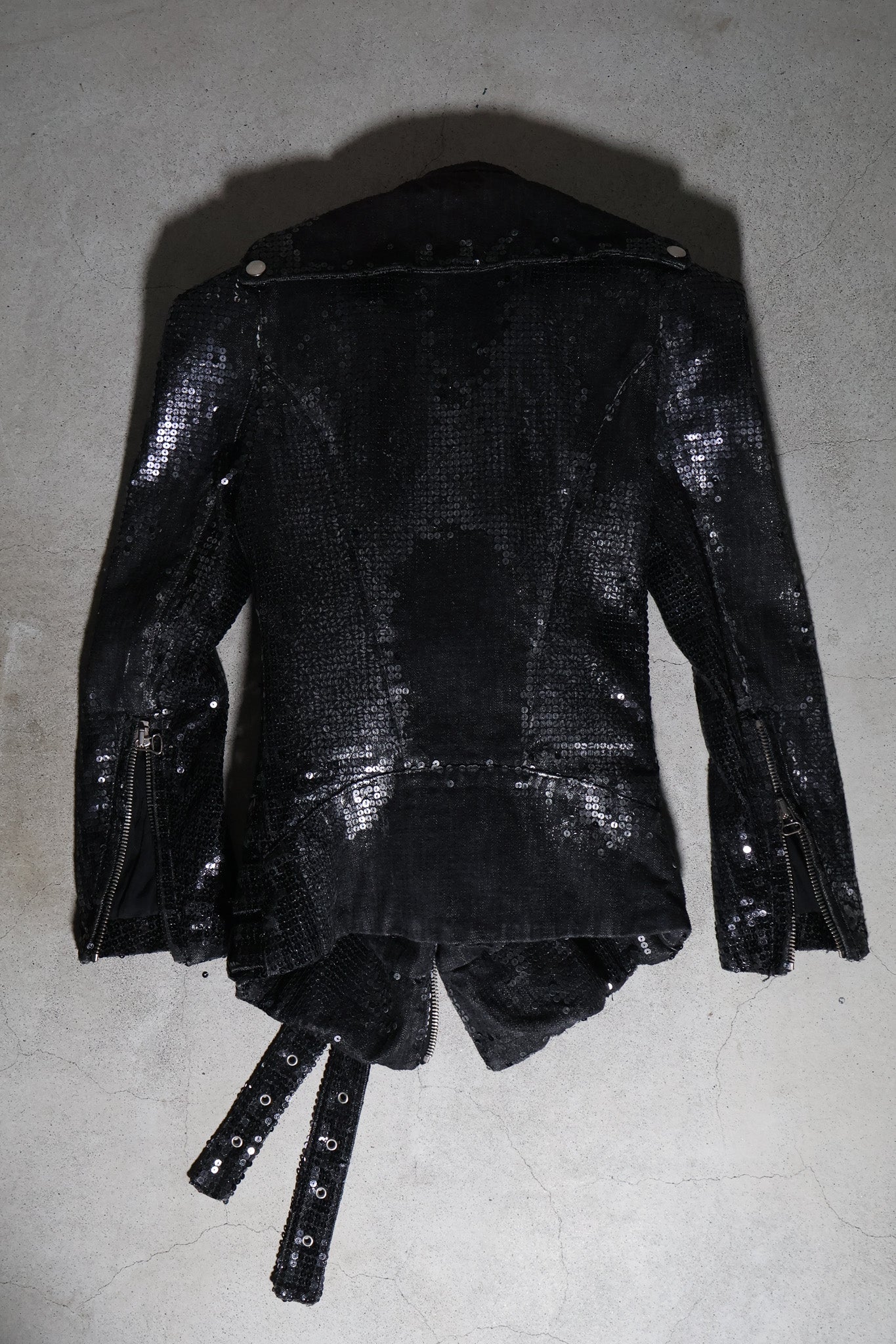 Balmain AW09 Sequin Denim Jacket