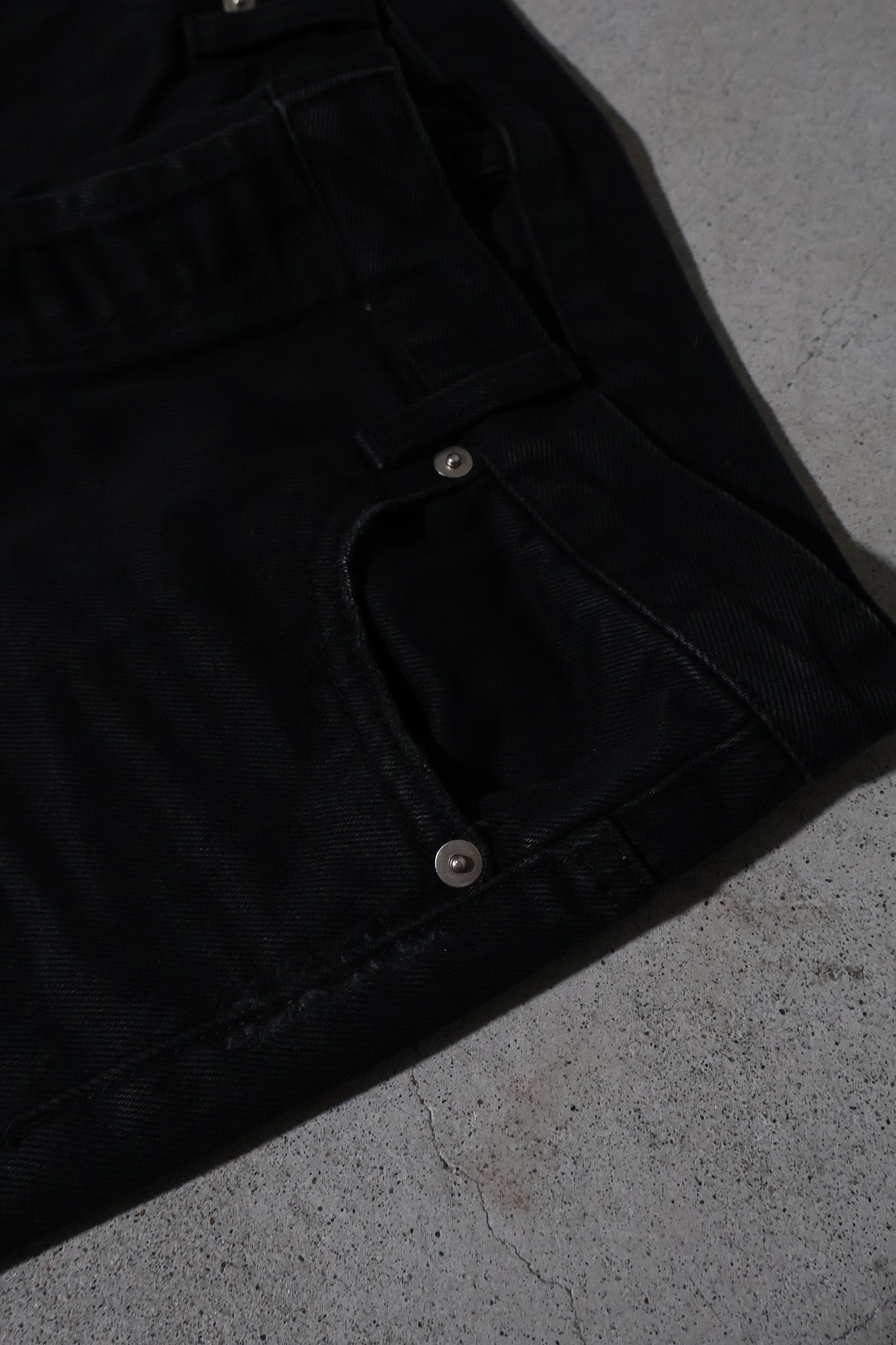 Skinny Bootcut Denim - Black