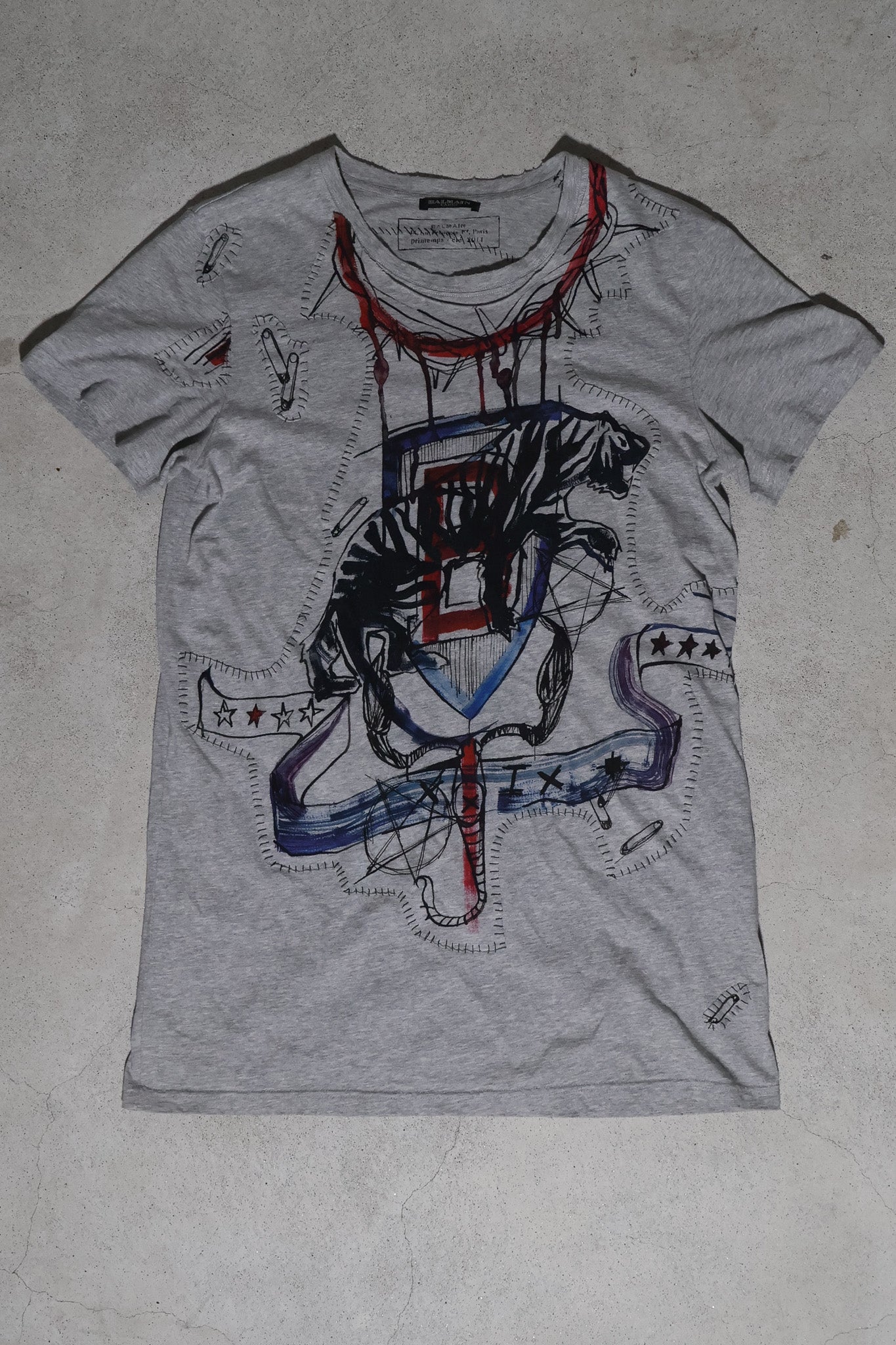 Balmain SS11 Emblem Tee