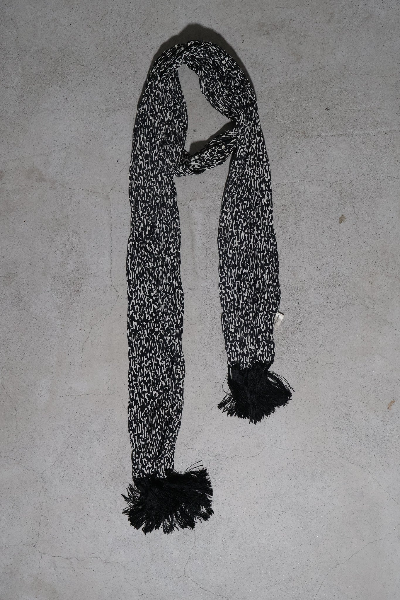 Saint Laurent Paris SS13 Babycat Silk Scarf