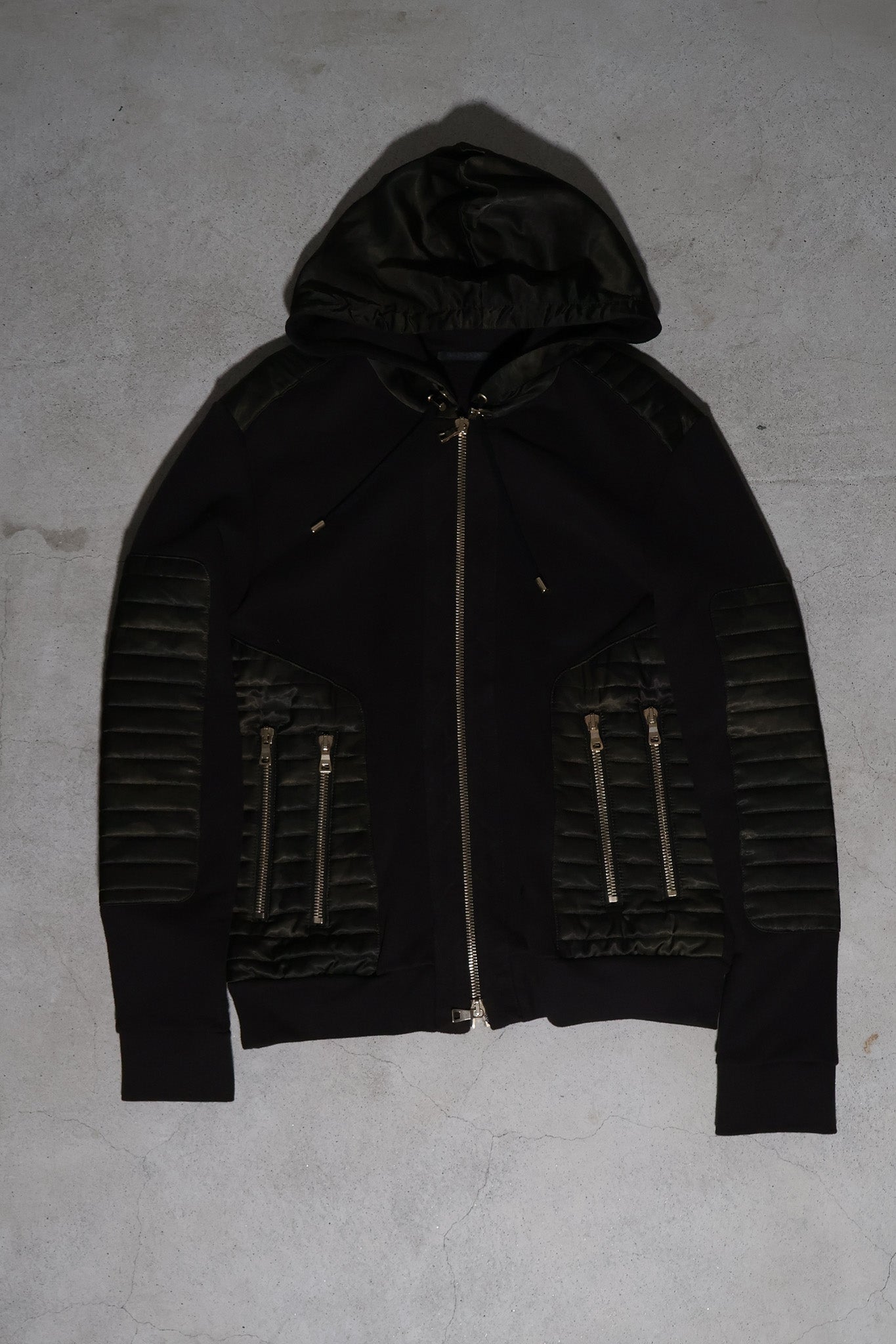 Balmain AW17 Zip Up Hoodie