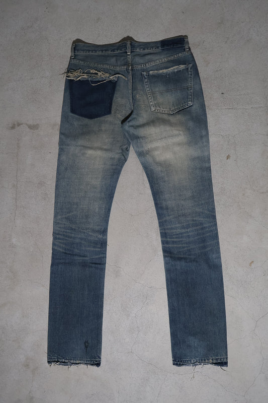 Undercover AW04 OG 68 Red Yarn Denim