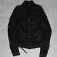 Rick Owens FW07 Black Wax Denim Jacket