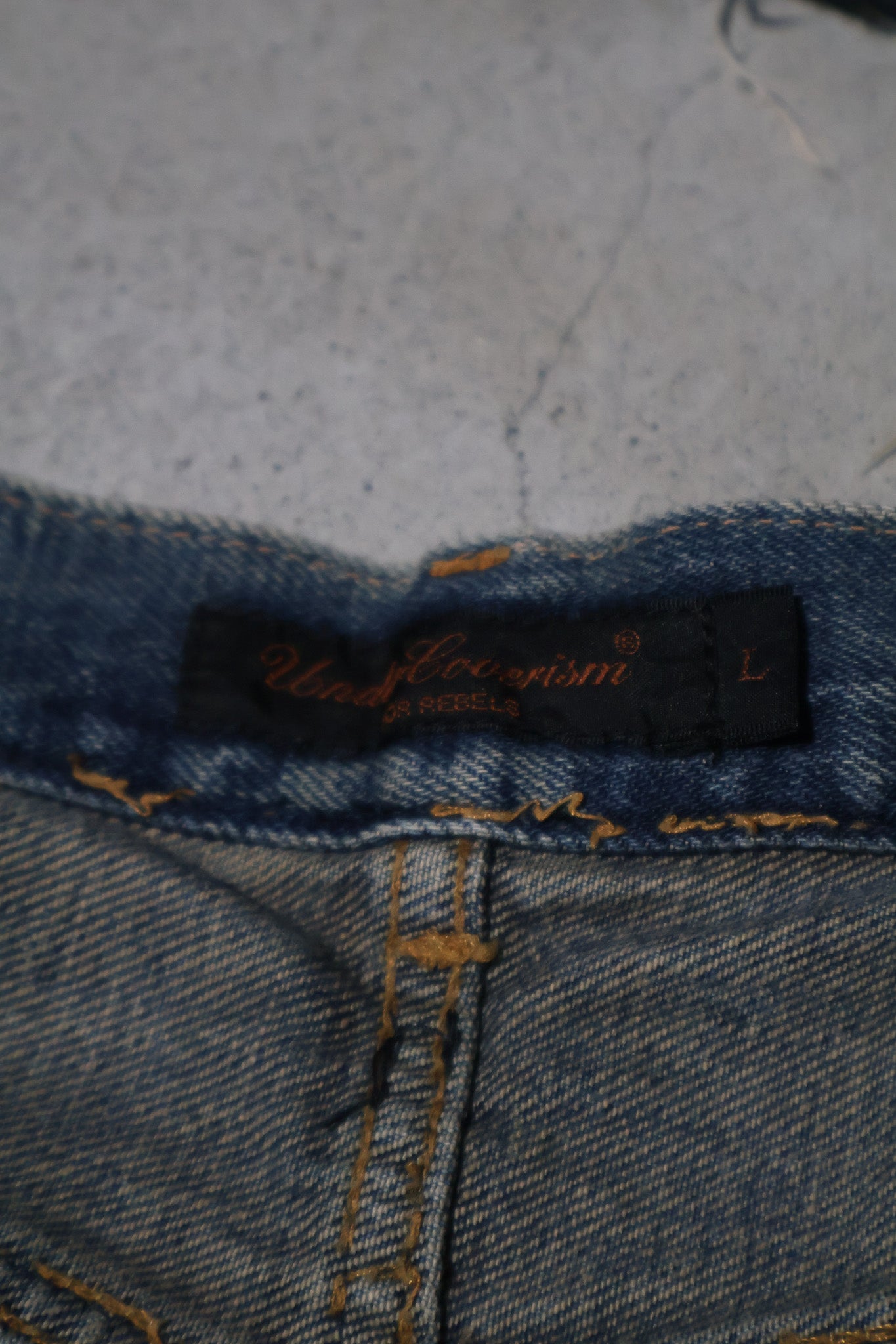 Undercover AW04 OG 68 Red Yarn Denim