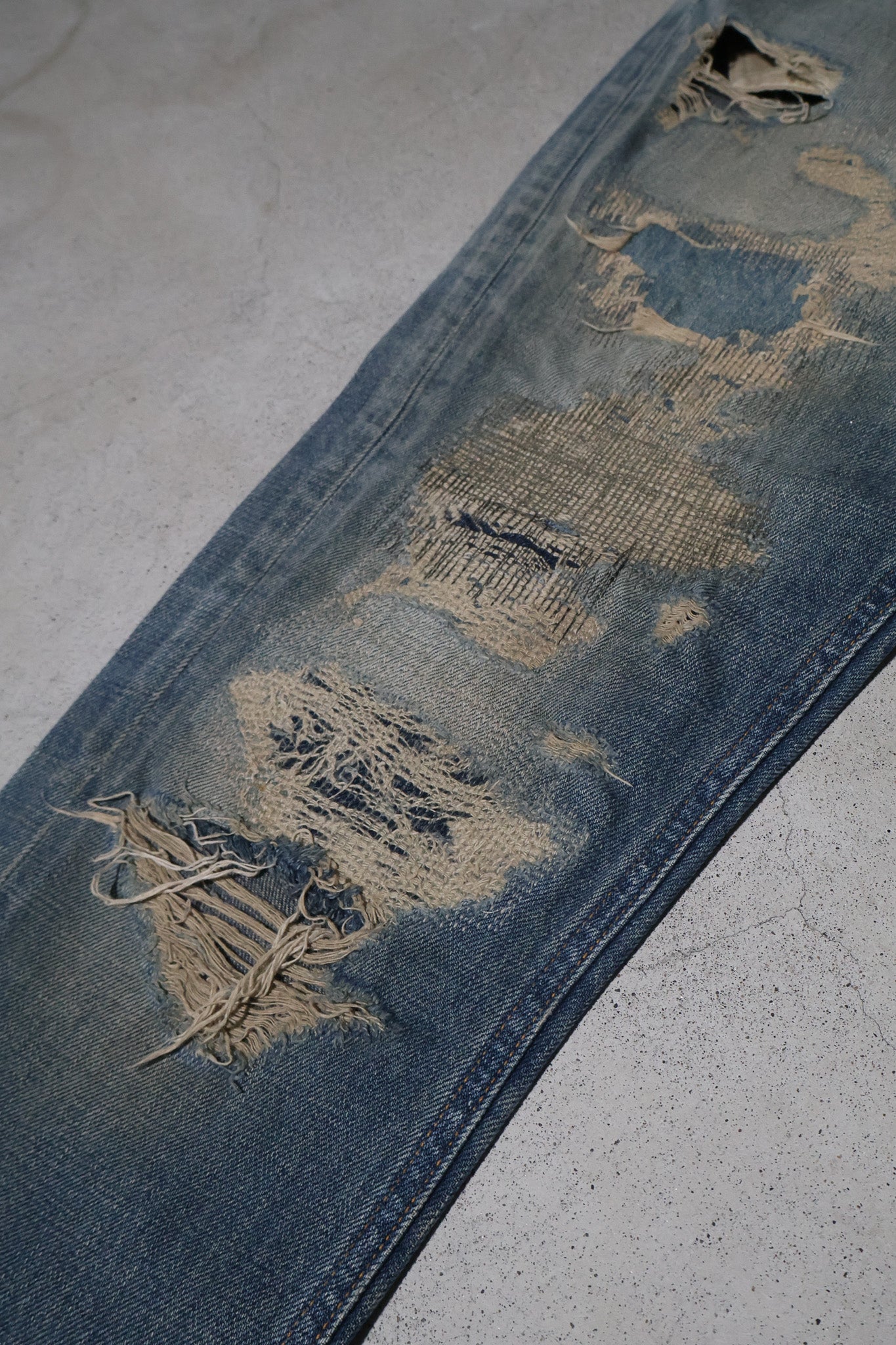 Undercover AW04 OG 68 Red Yarn Denim