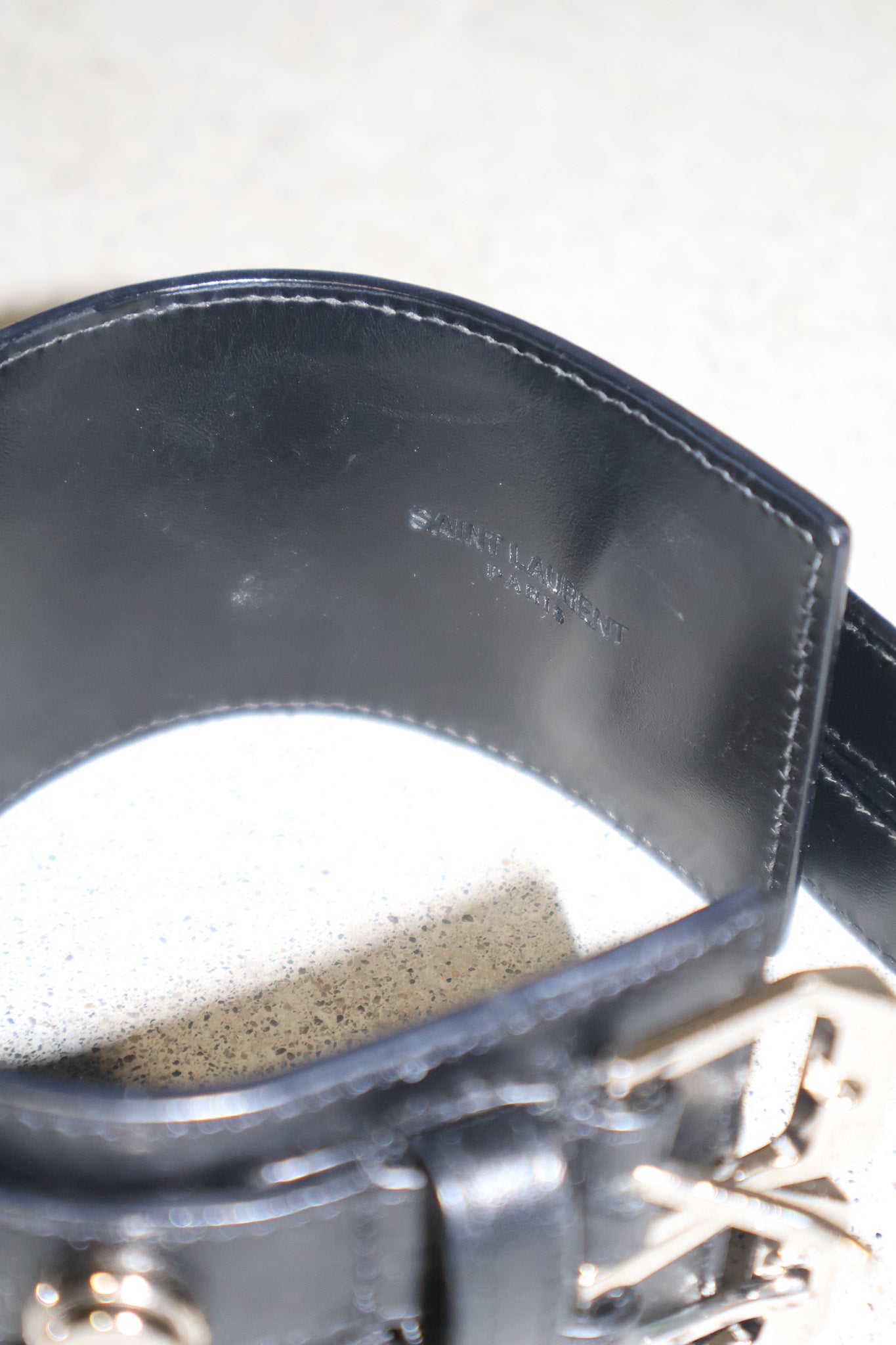 Saint Laurent Paris SS14 Studded Bangle