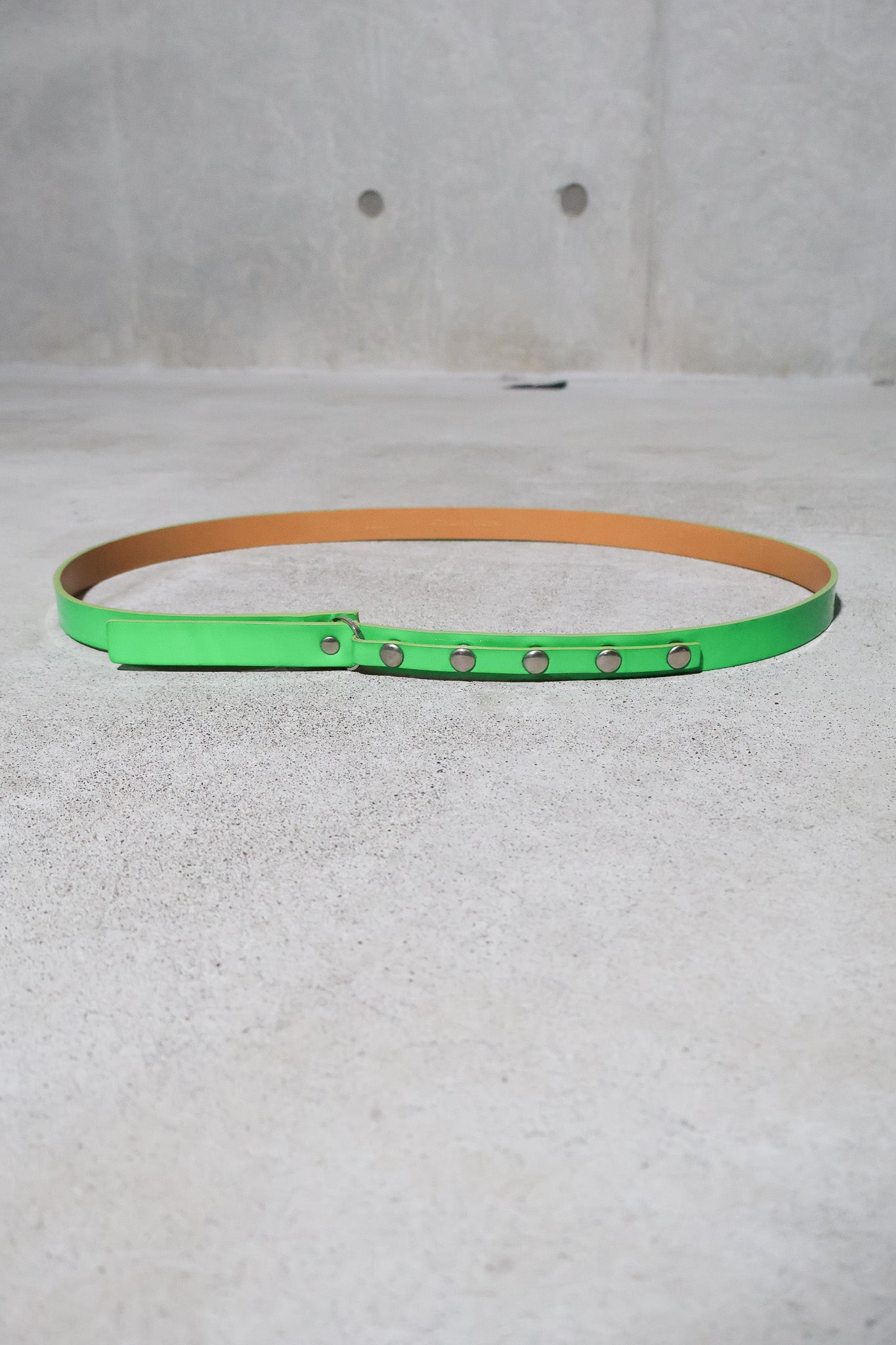 Dior Homme AW03 Runway Luster Neon Belt