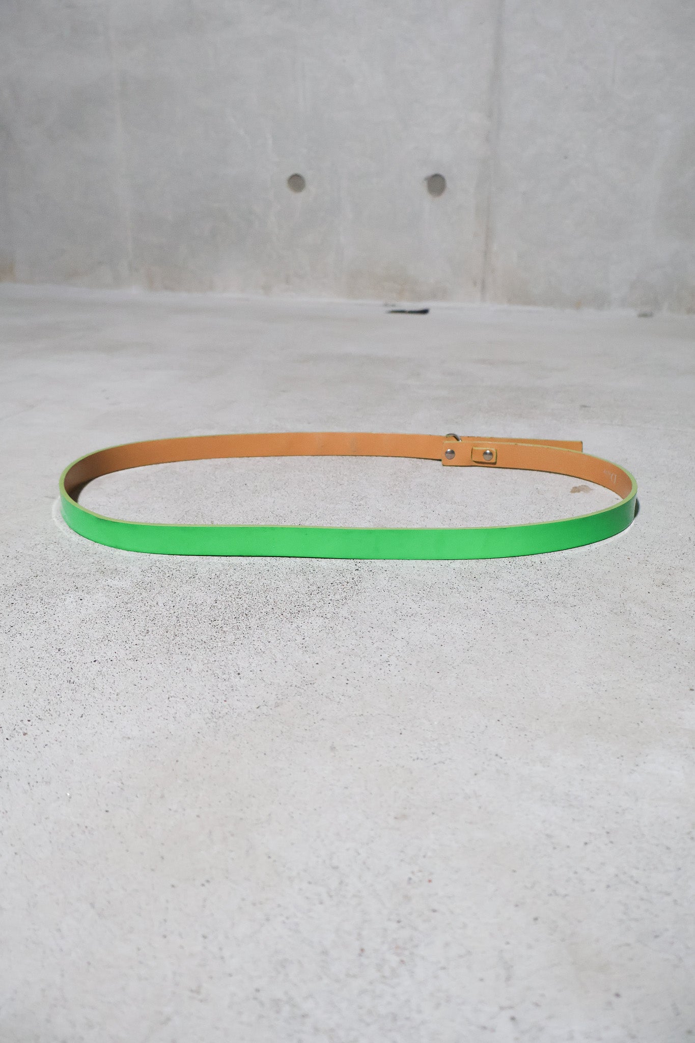 Dior Homme AW03 Runway Luster Neon Belt