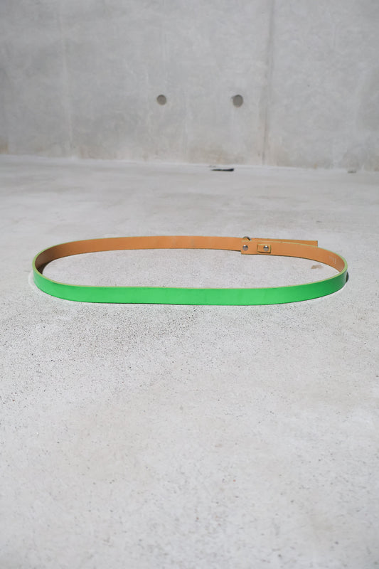 Dior Homme AW03 Runway Luster Neon Belt