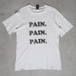 Number (N)ine SSAW03 Pain Pain Pain Tee