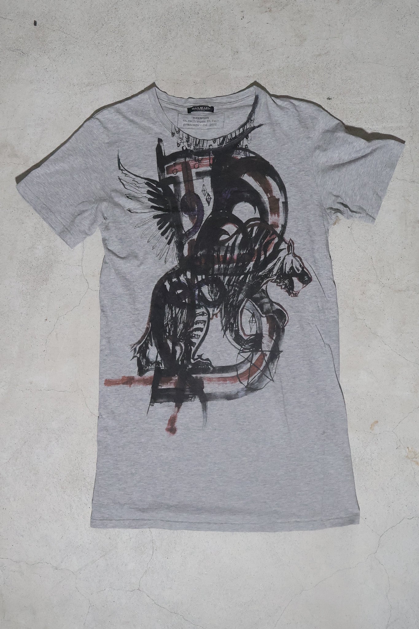 Balmain SS11 Emblem Tee