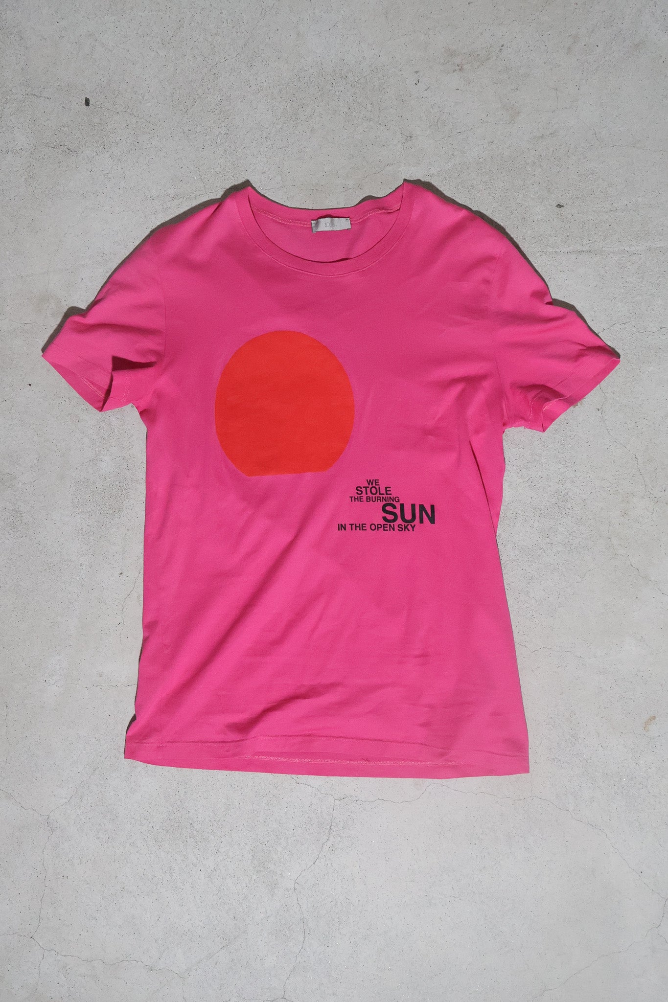 Dior Homme SS06 Burning Sun Tee