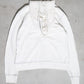 Number (N)ine SS05 White Nightcrawler Distressed Hoodie