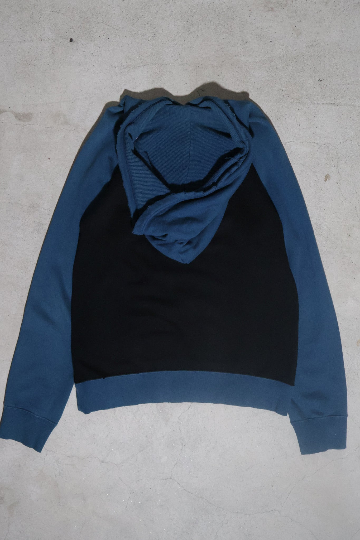 Number (N)ine AW05 THS Fender Distressed Hoodie