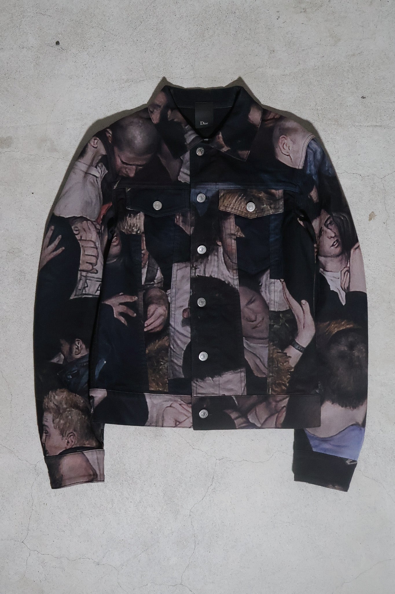 Dior Homme AW17 Moshpit Denim Jacket